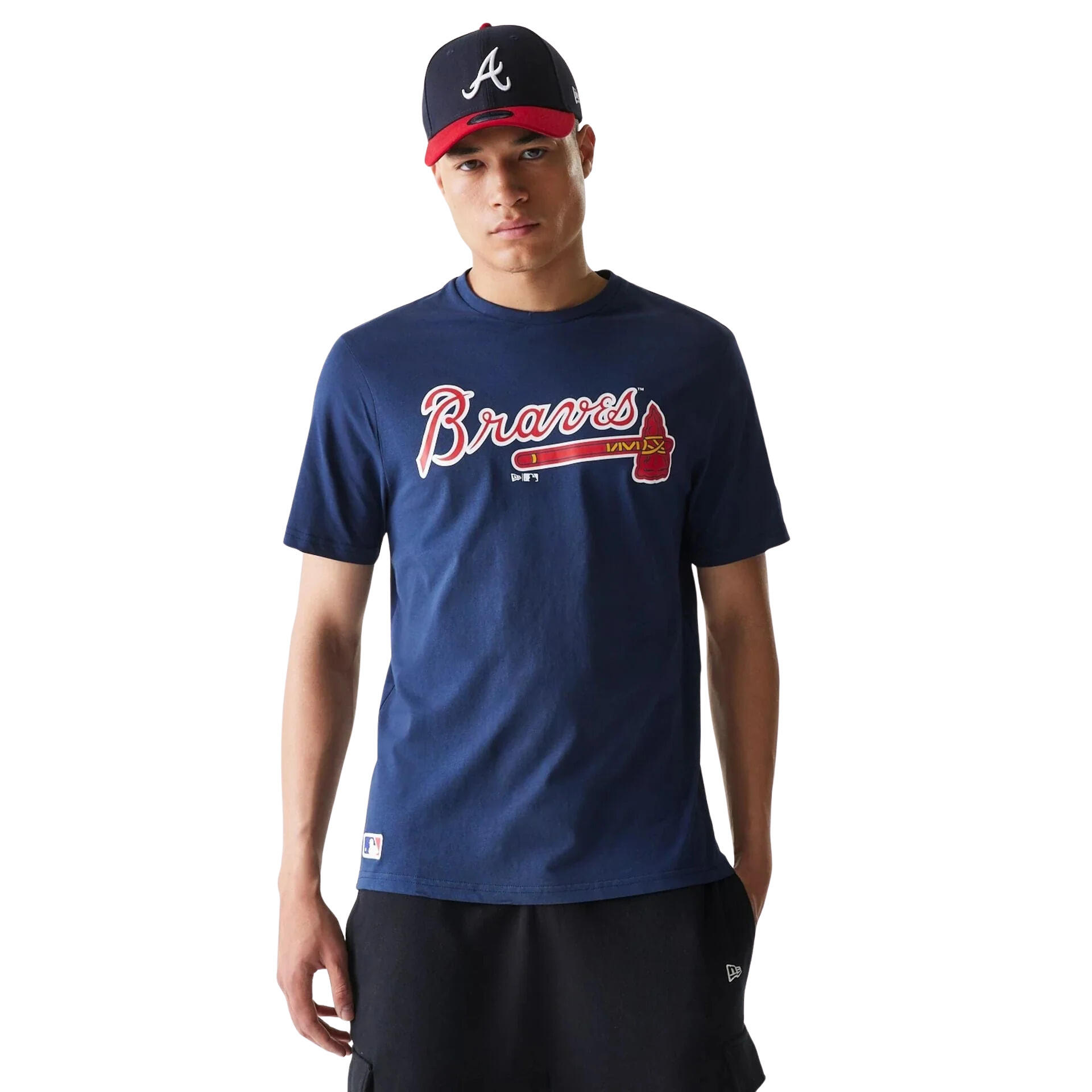 NEW ERA T-shirt Braves Nos MLB Regular