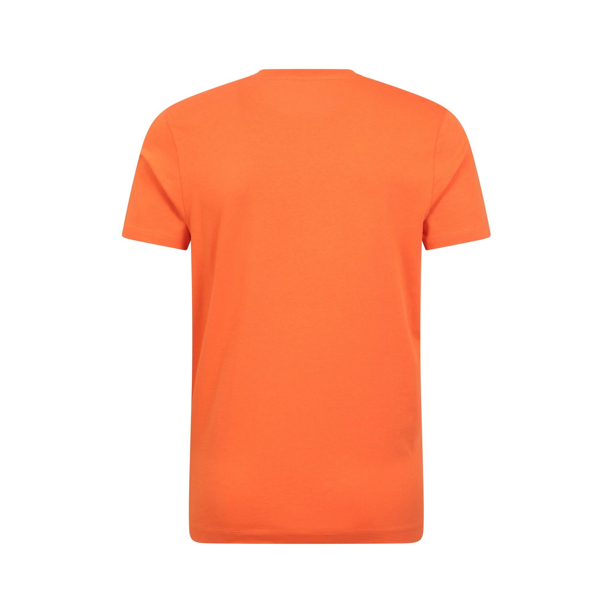 Maglietta Uomo Mountain Warehouse Adventure Begins Arancio 2/4