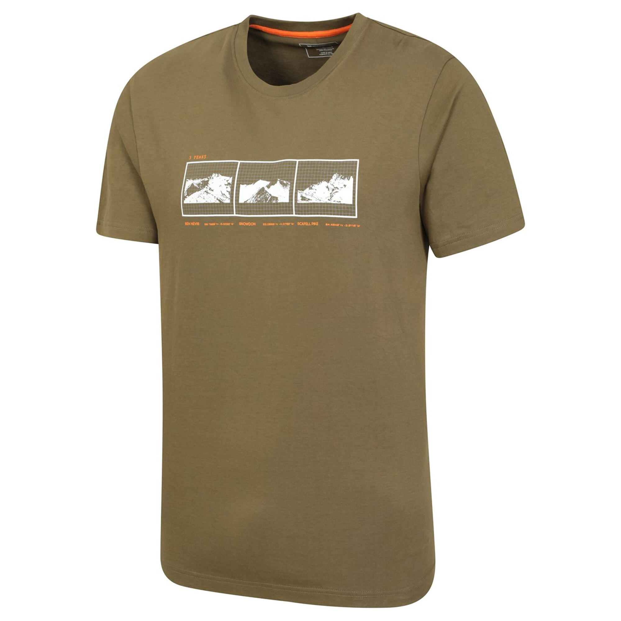 Tshirt PEAKS Homme (Vert) 4/4