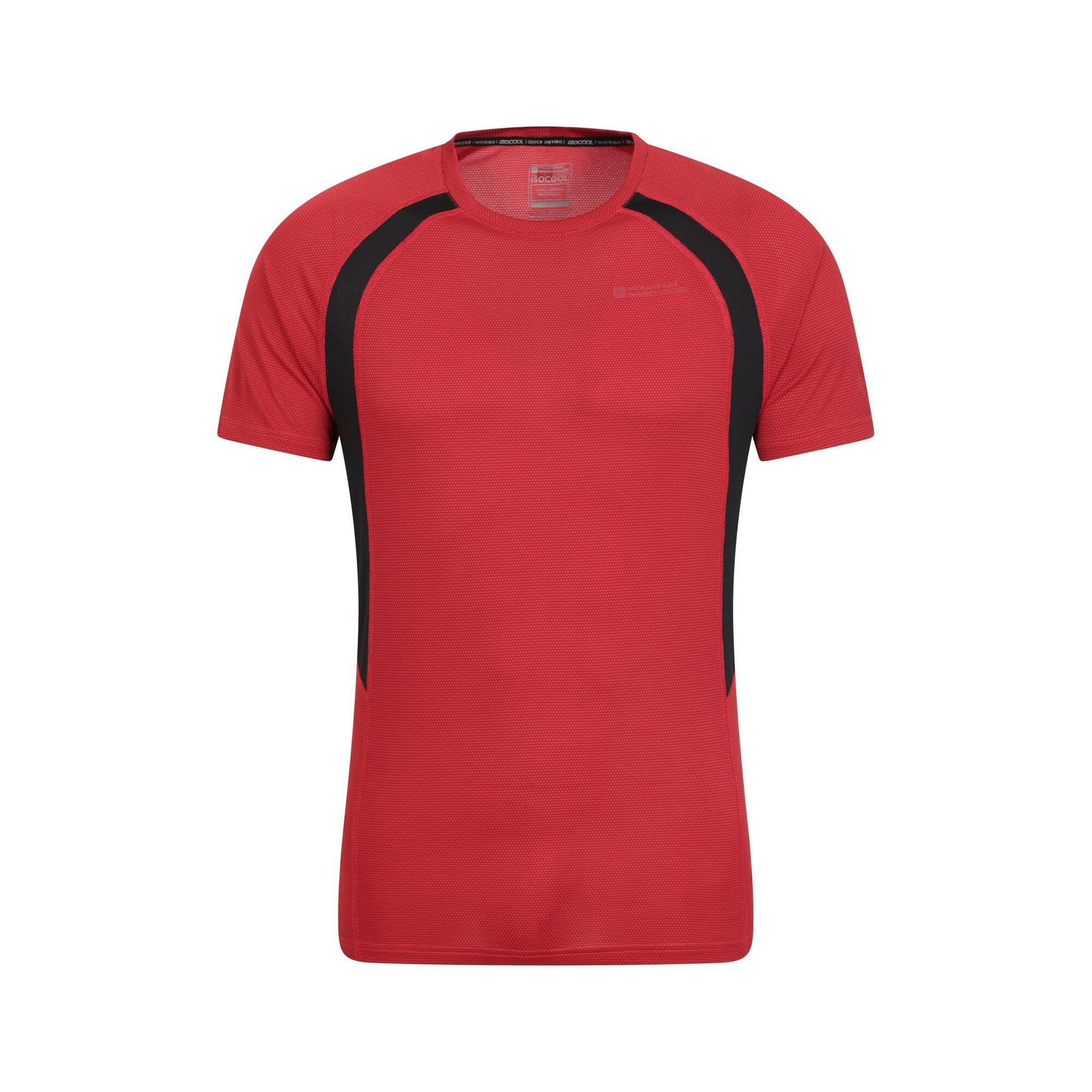 MOUNTAIN WAREHOUSE Mens Bryers IsoCool TShirt (Red)