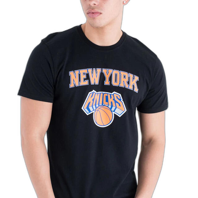 T-Shirt NBA New York Knicks New Era Noir 5/5