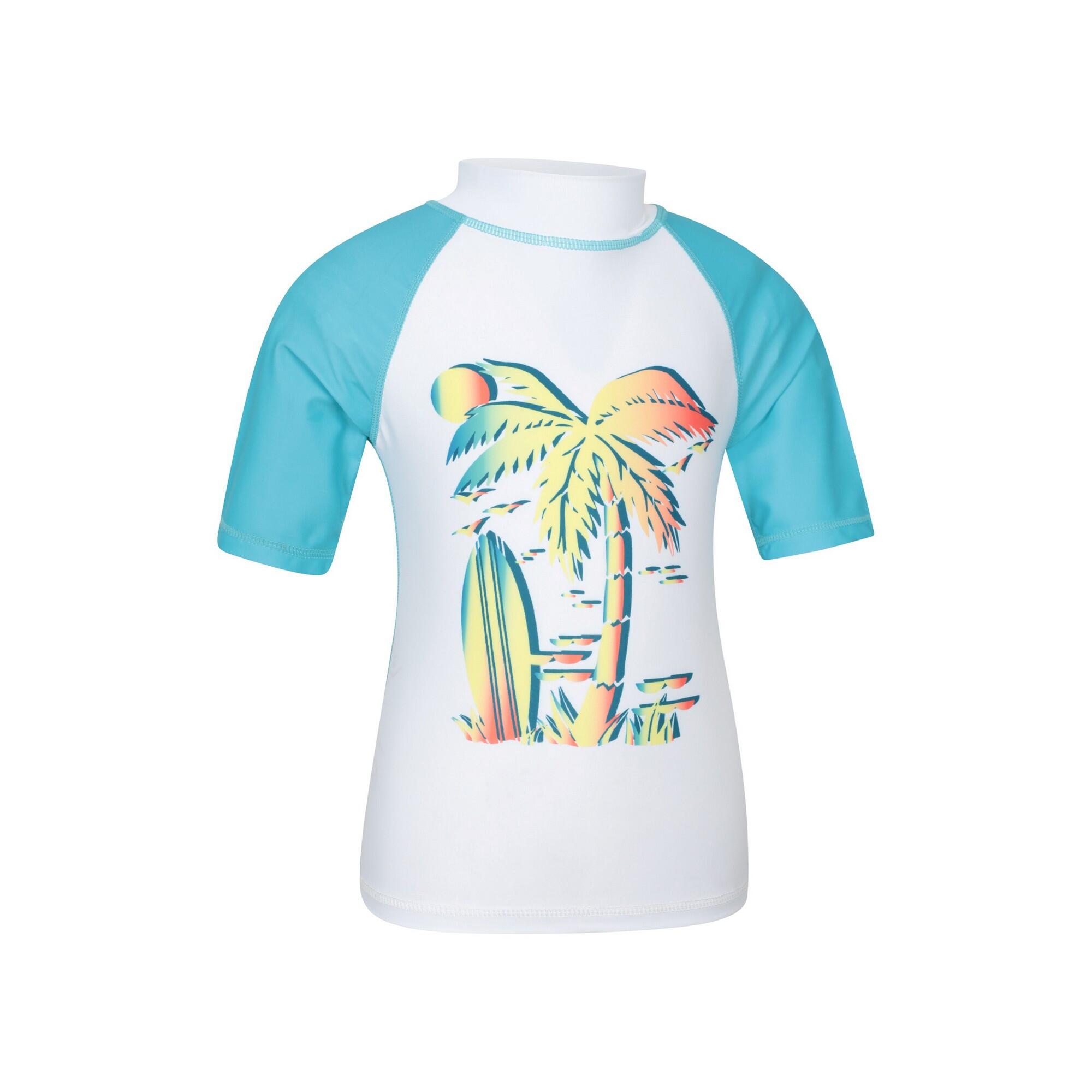 Ensemble Haut De Bain Antiirritation Enfant (Bleu) 3/4