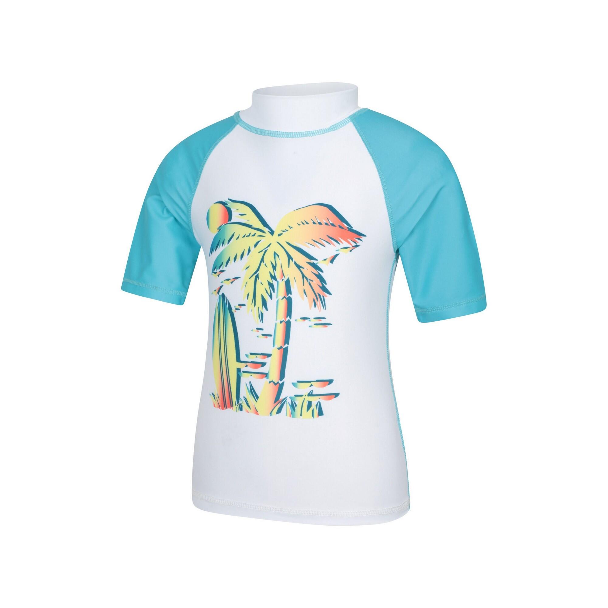 Ensemble Haut De Bain Antiirritation Enfant (Bleu) 4/4