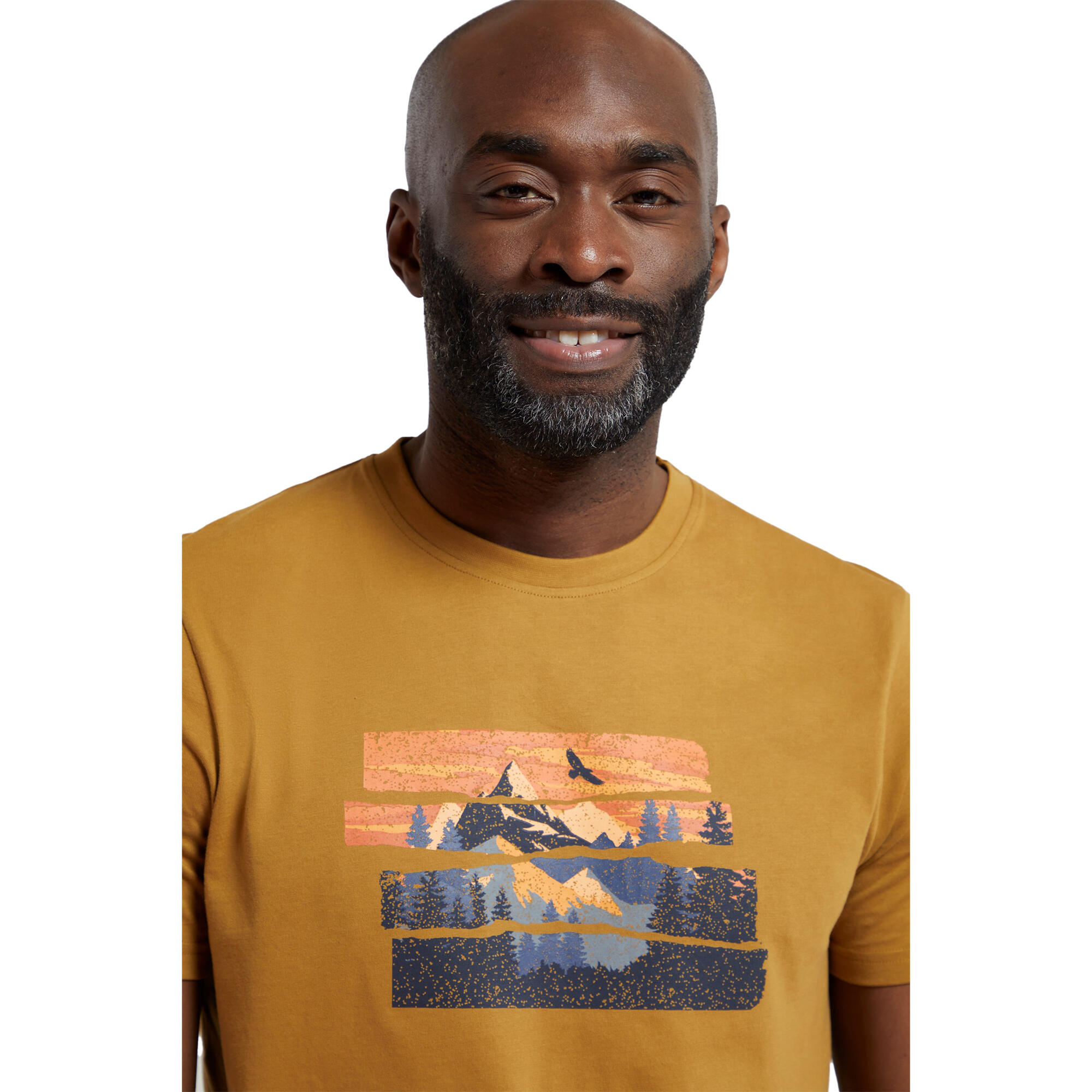 Tshirt MOUNTAIN EXPLORER Homme (Beige) 3/4