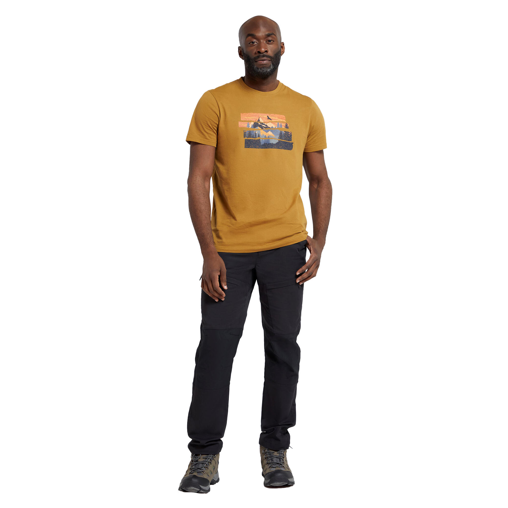 Tshirt MOUNTAIN EXPLORER Homme (Beige) 4/4