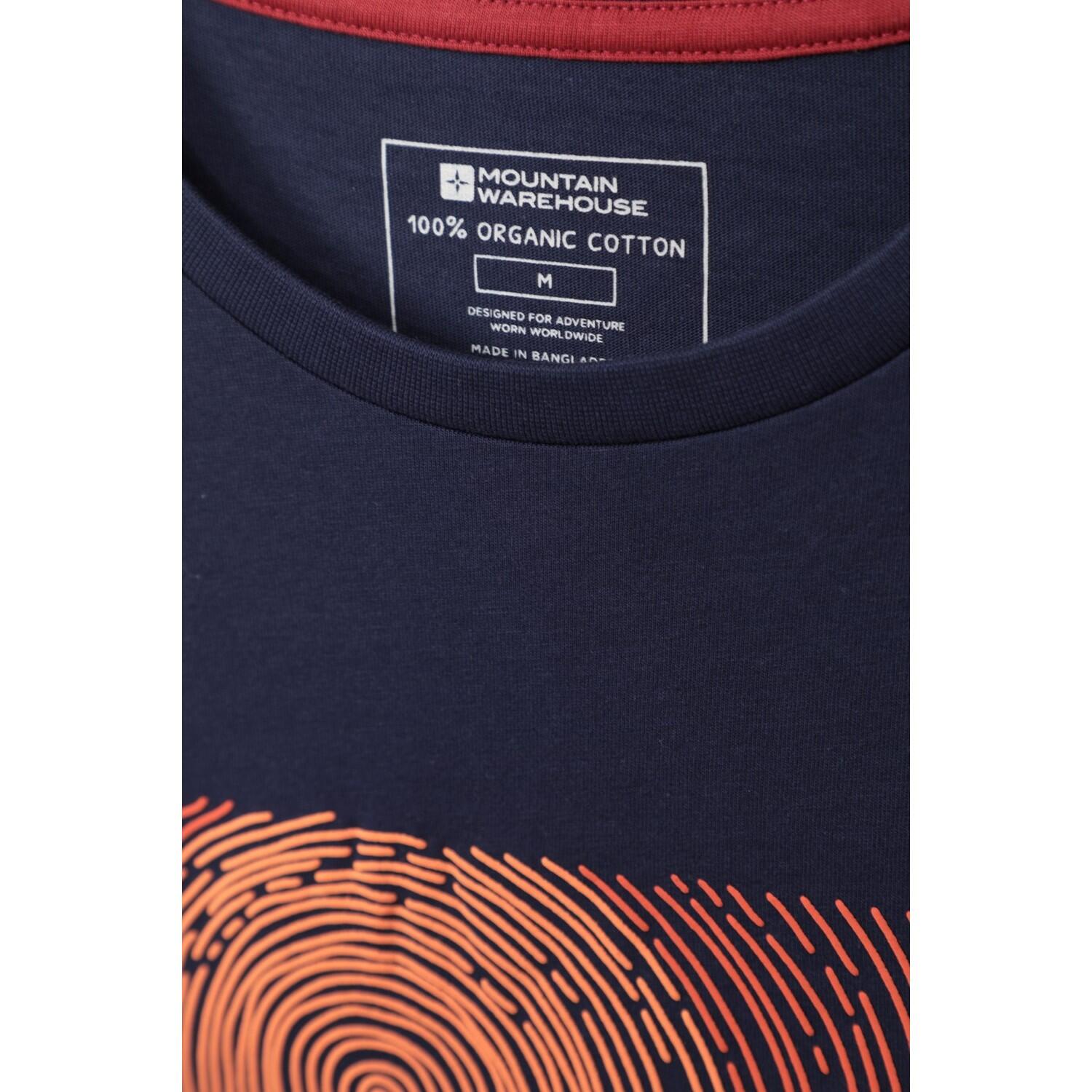 Maglietta Onda Di Marea Uomo Mountain Warehouse Blu Navy 2/4