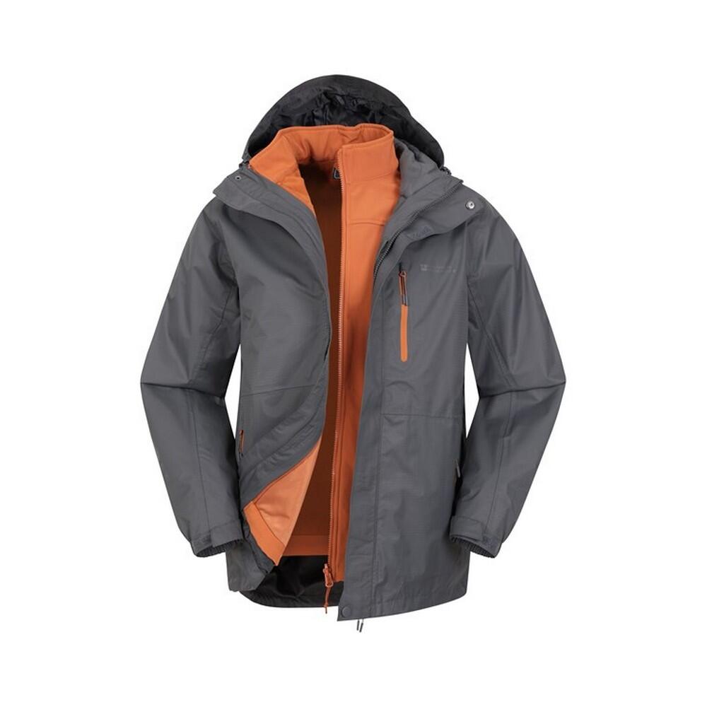 Veste Imperméable BRACKEN EXTREME Homme (Gris Foncé) 3/4