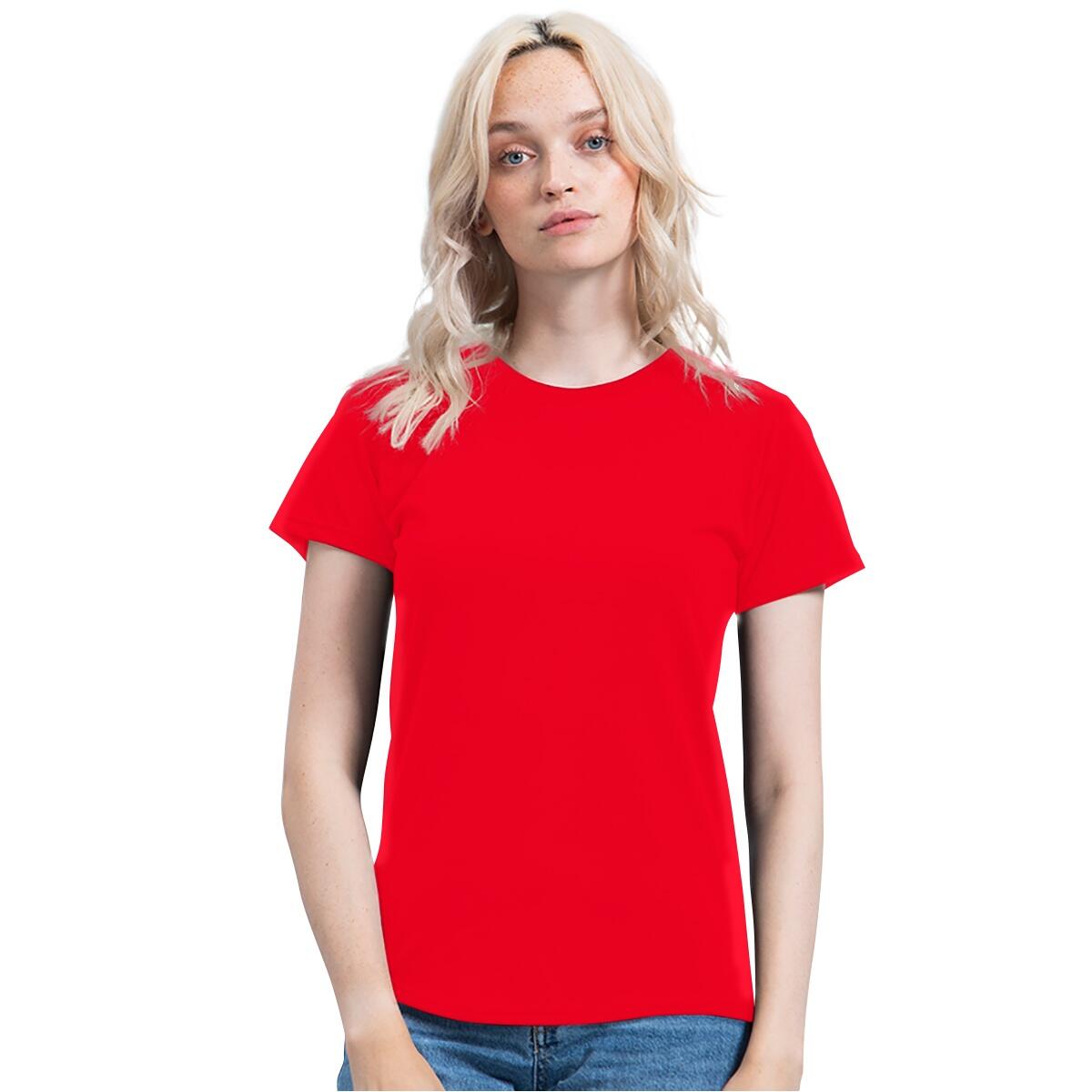 "Essential" TShirt für Damen Rot 2/2