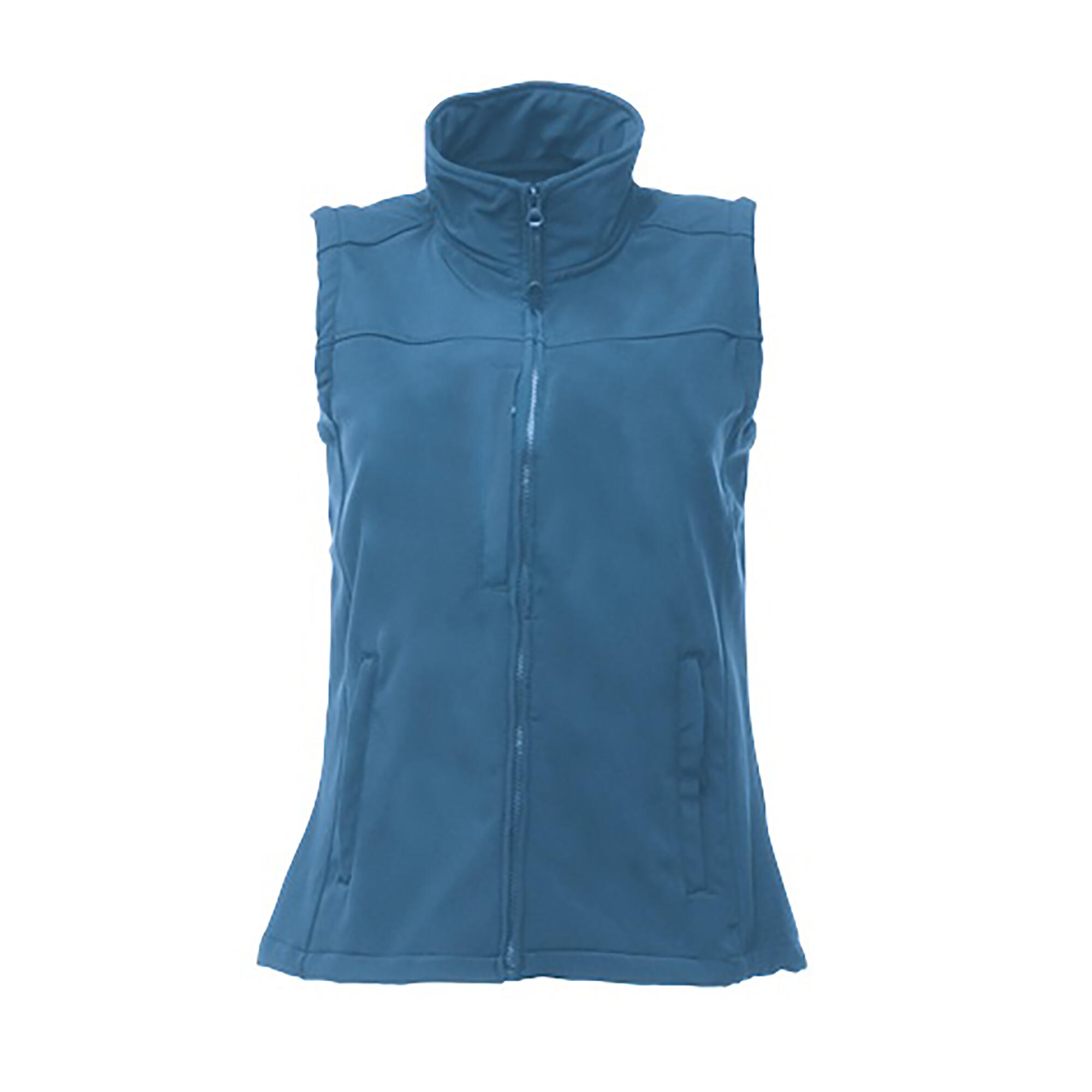 Women's softshell vest (Blue)