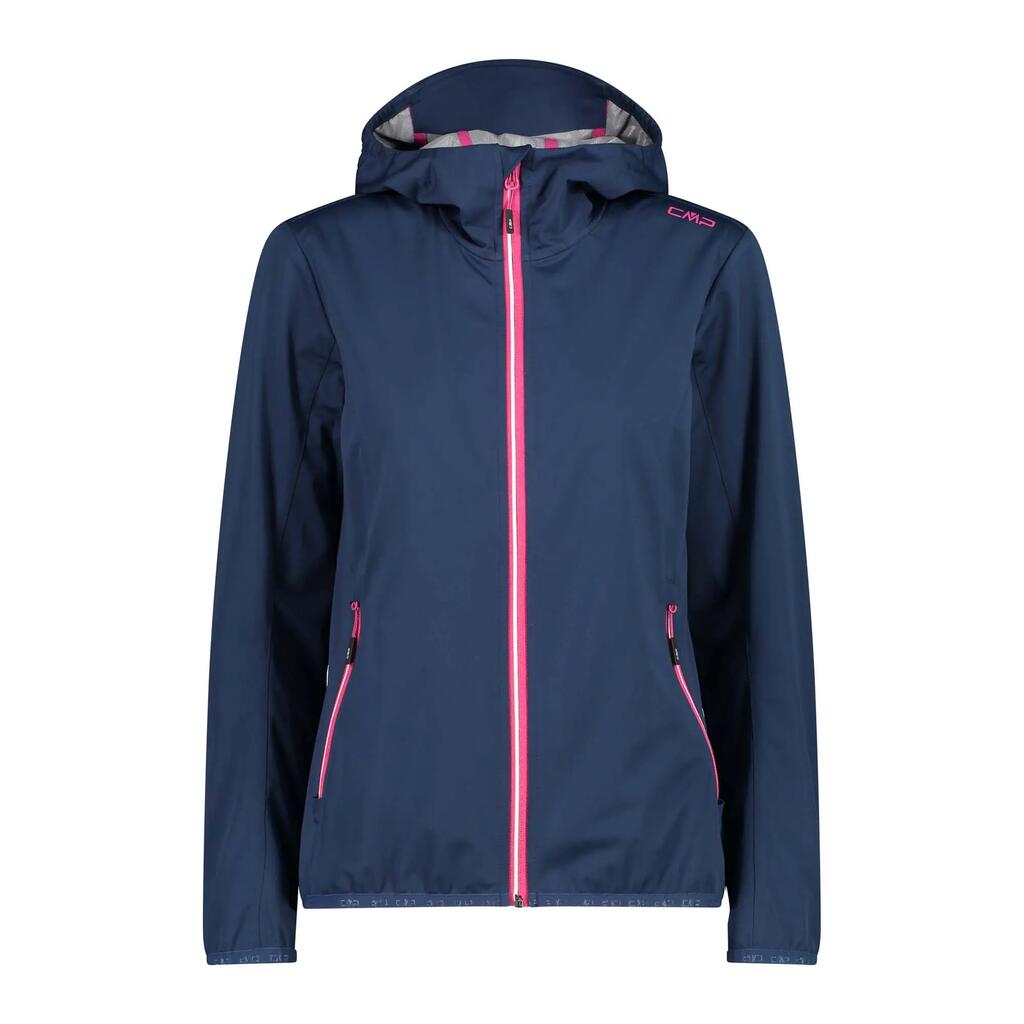 Waterproof jacket with zipped hood for women CMP