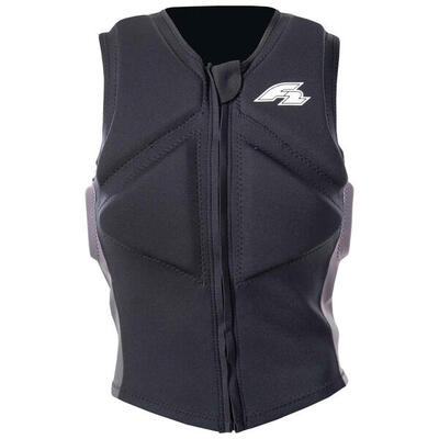 F2 Herren Prallschutz Weste Kite & Surf Weste XXL Schwarz