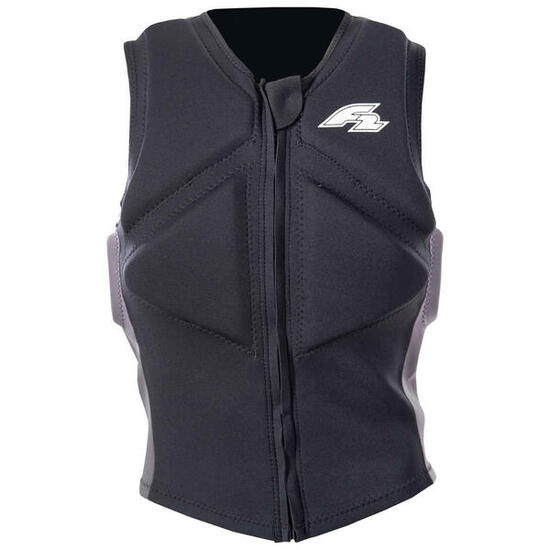F2 Herren Prallschutz Weste Kite & Surf Weste XXL Schwarz