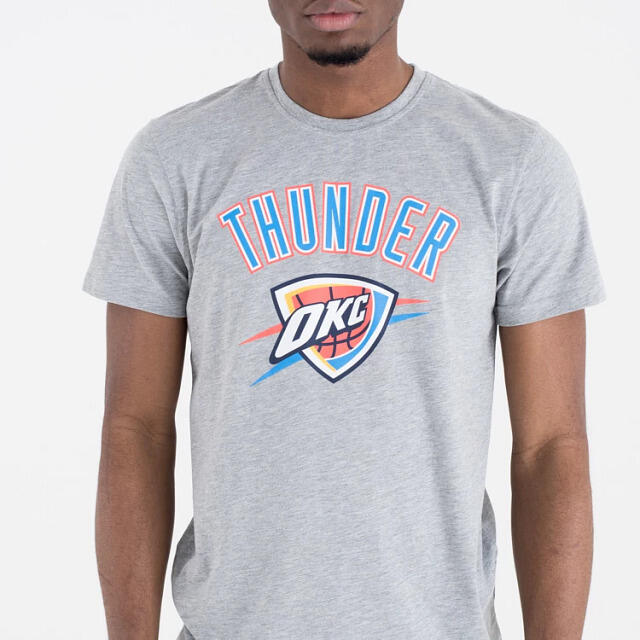 T-shirt NBA Oklahoma city thunder New Era Gris 4/5