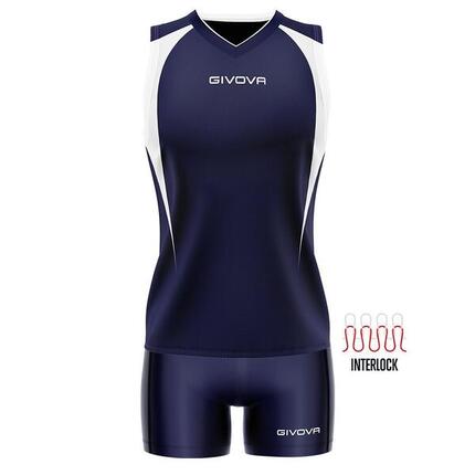 Ensemble débardeur et short femme Givova Spike