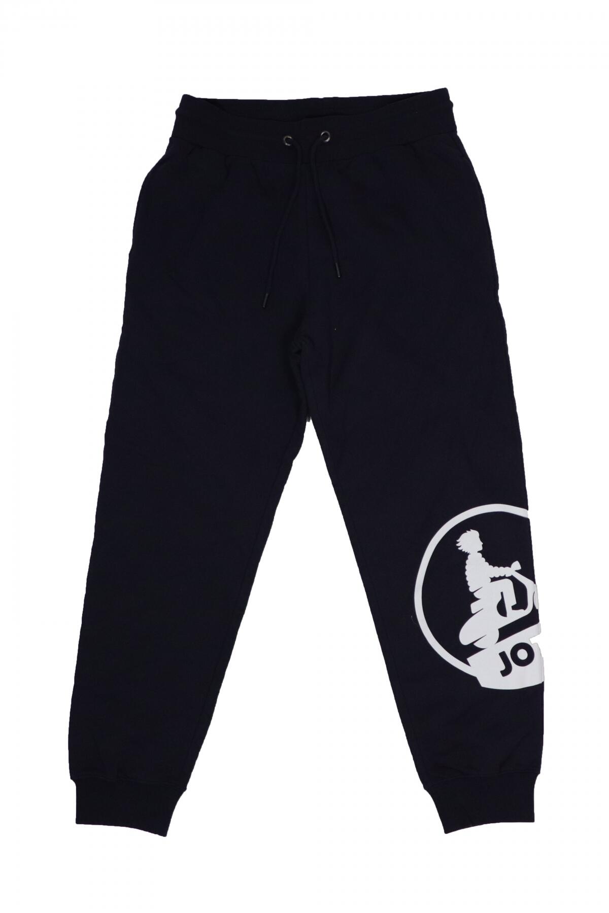 Broek Jott Model Moledo Logo Kleur Blauw 3/4