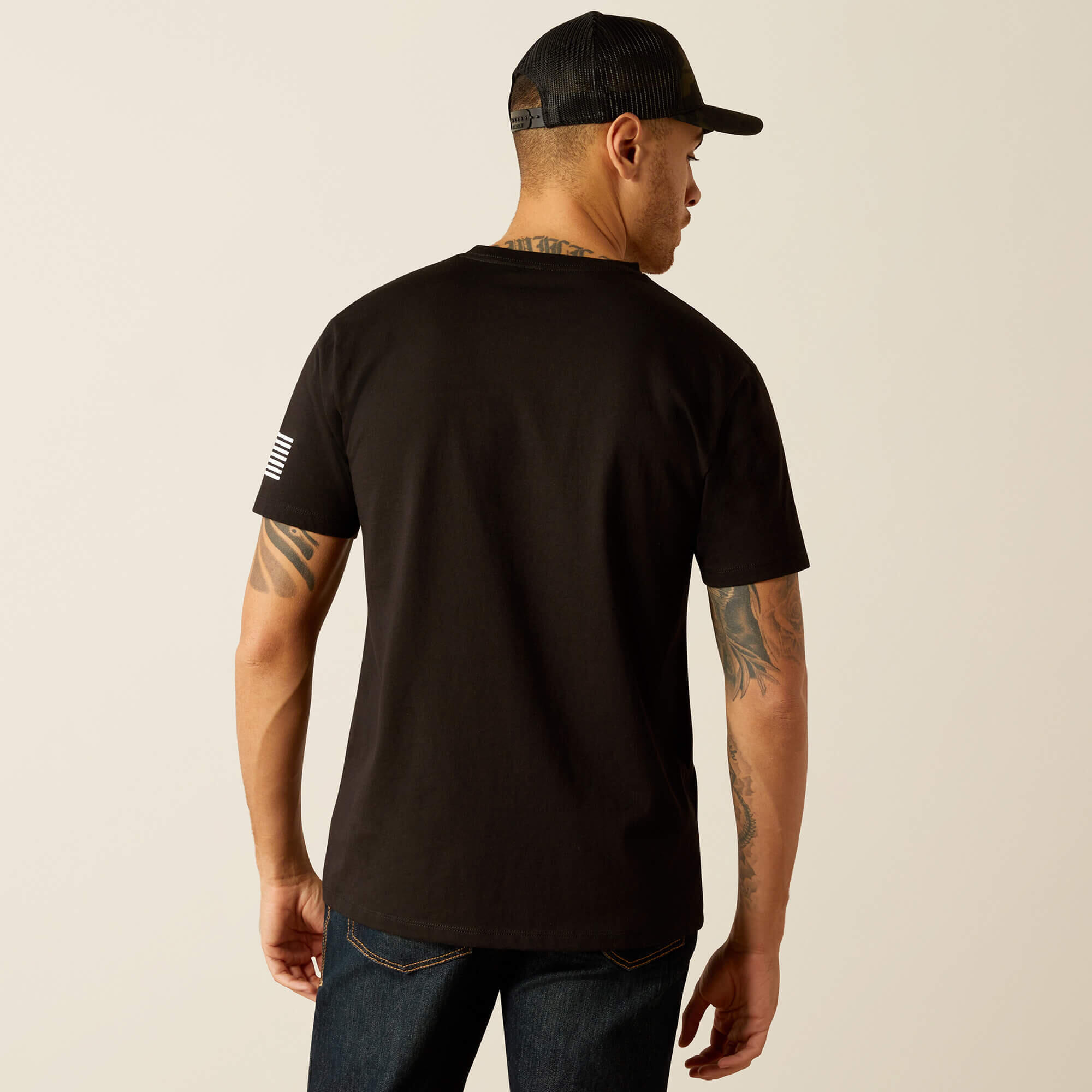 T-shirt avec drapeau Ariat Shield 2/4