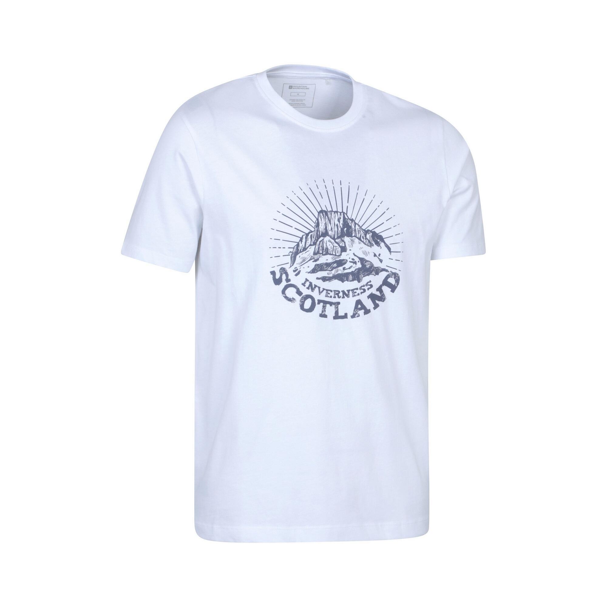 Tshirt Manches Courtes INVERNESS Homme (Blanc) 4/4