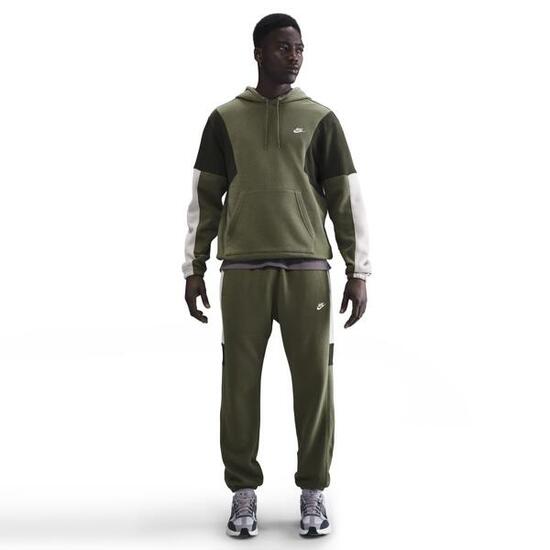 Chándal Casual Nike M NK Club Fleece Hooded Tracksuit Gx HV1165-222 Verde