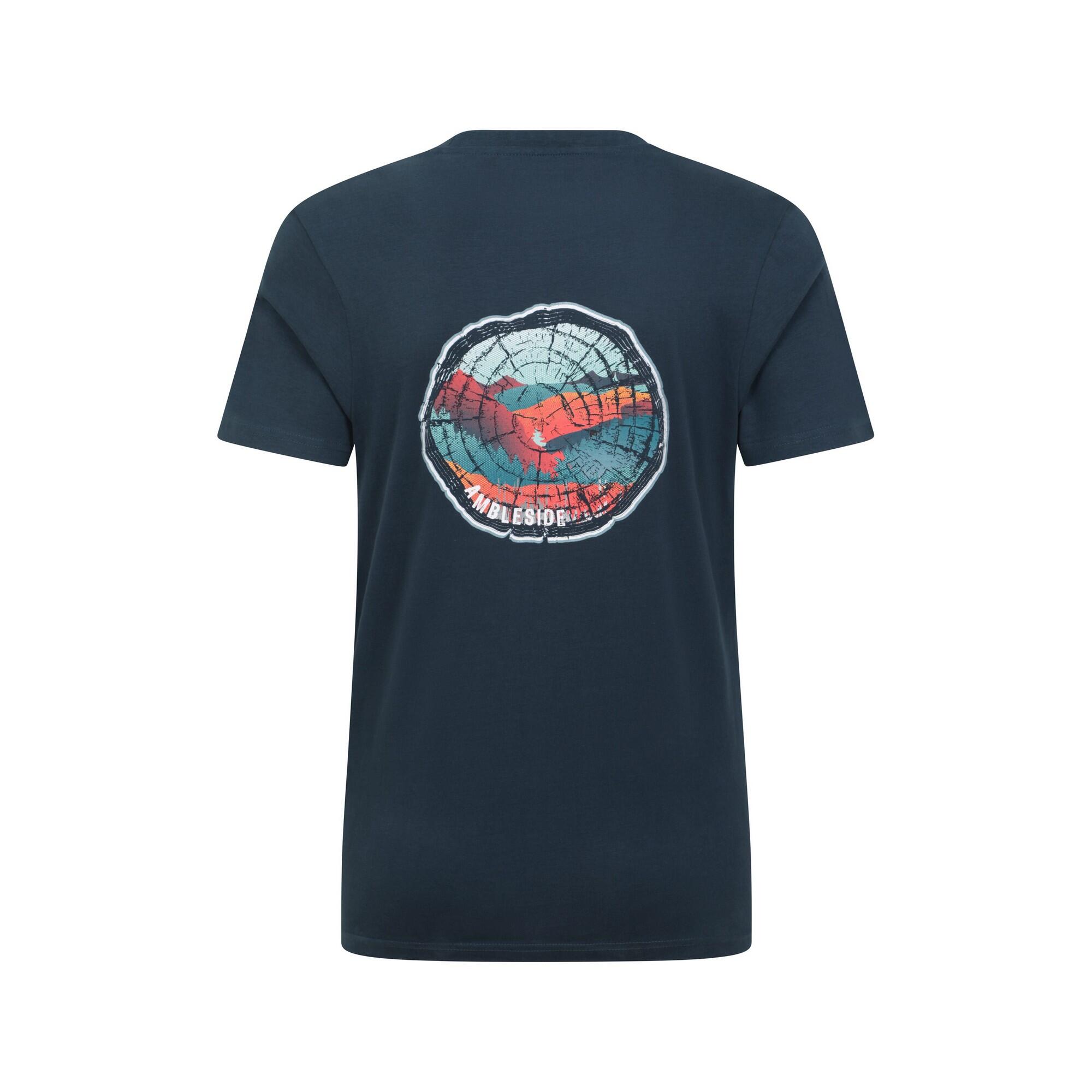 Maglietta Anello D´Albero Uomo Mountain Warehouse Ambleside Blu Scuro 2/3