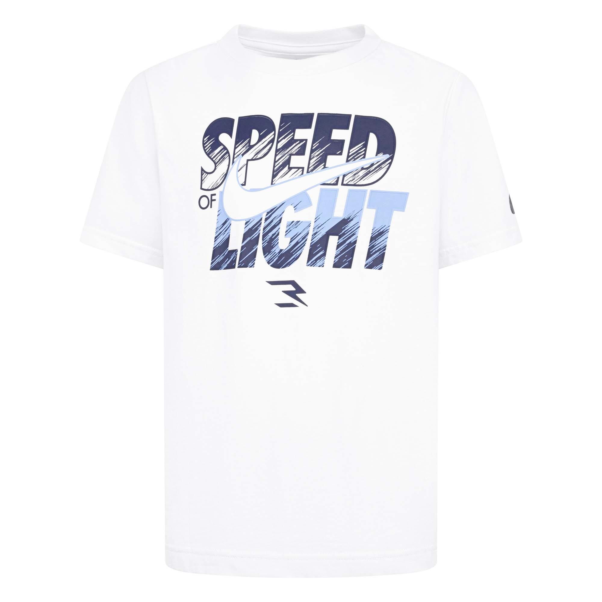 Nike - T-shirt Nike Vitesse De La Lumière Enfant - T-shirt Manches Courtes - Blanc - Decathlon