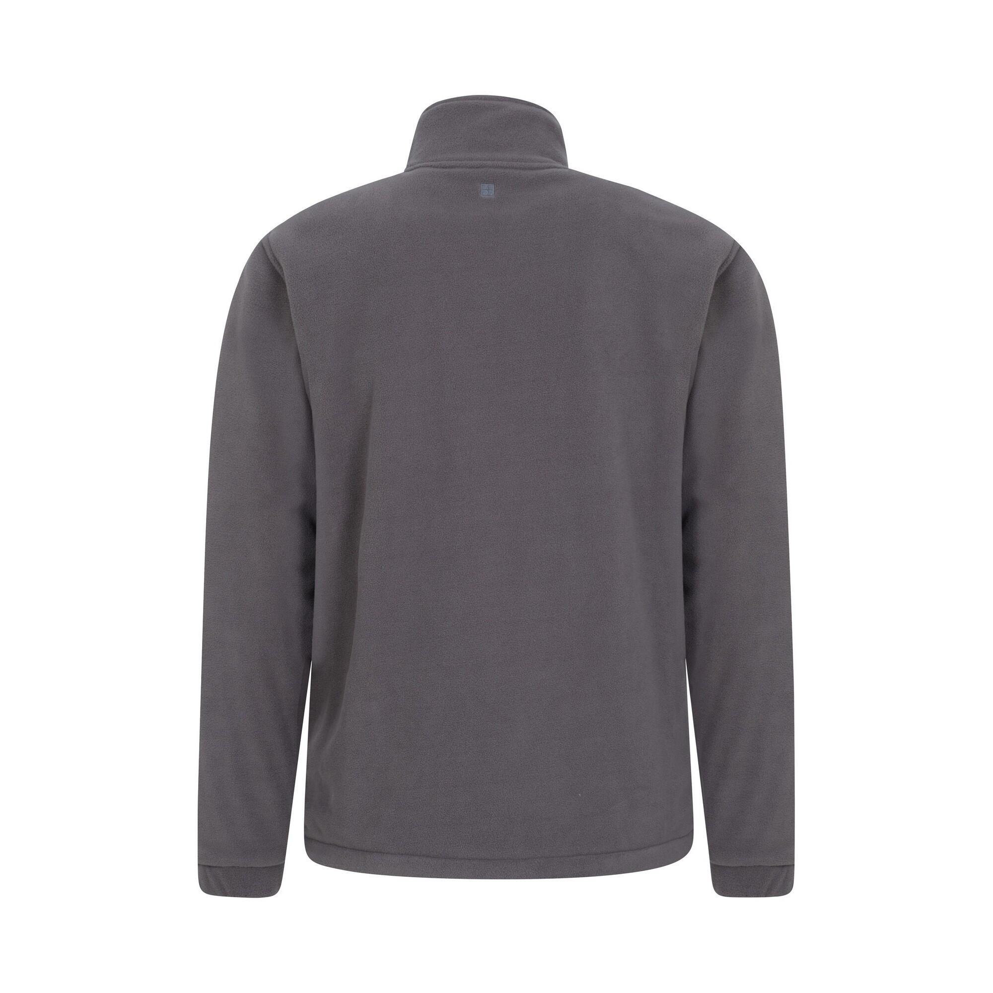 Giacca In Pile Antivento Uomo Mountain Warehouse Bernard II Grigio 2/4