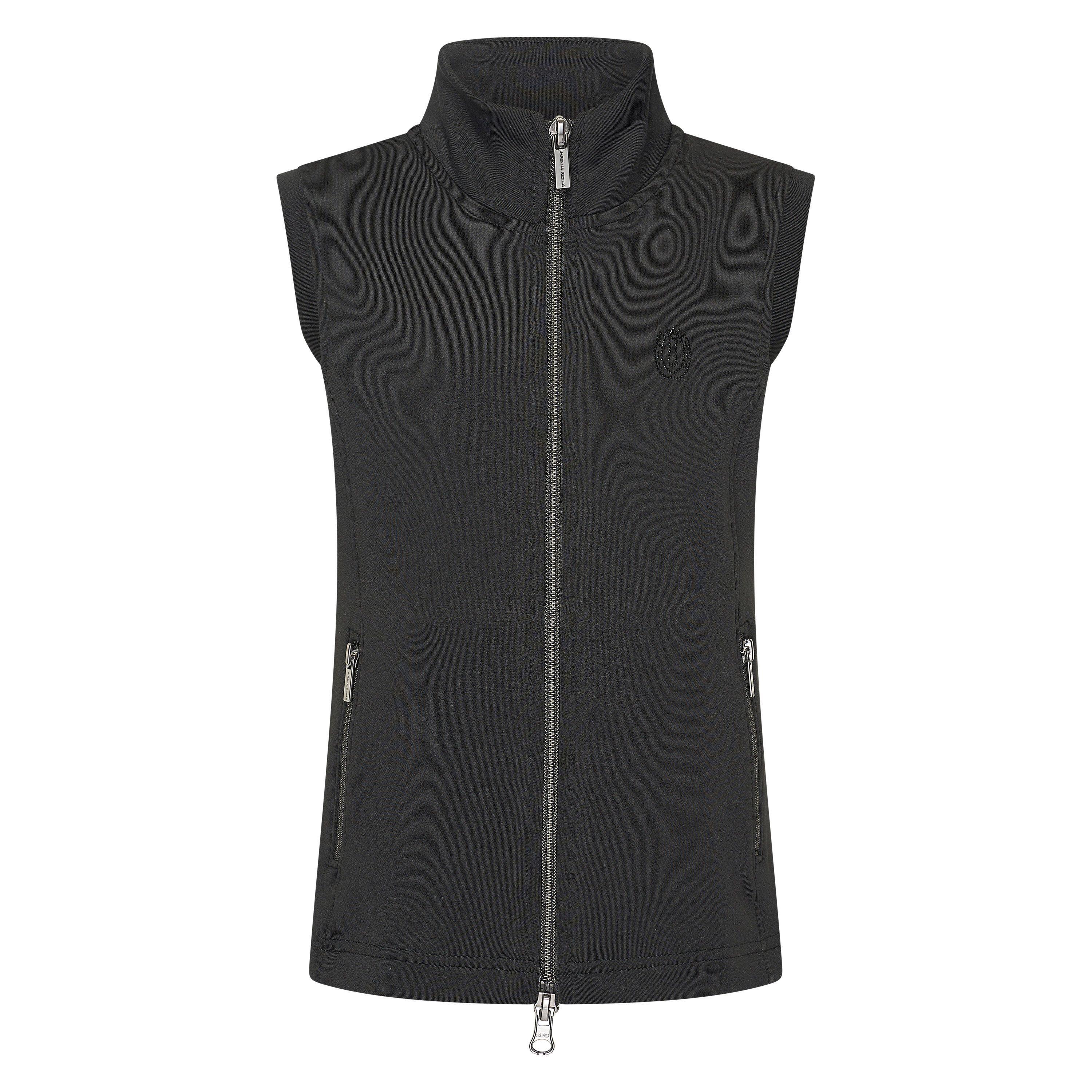 Imperial Riding - Gilet Équitation Sans Manches Fille Imperial Riding Cybil - Gilet Sans Manche - Noir - Decathlon