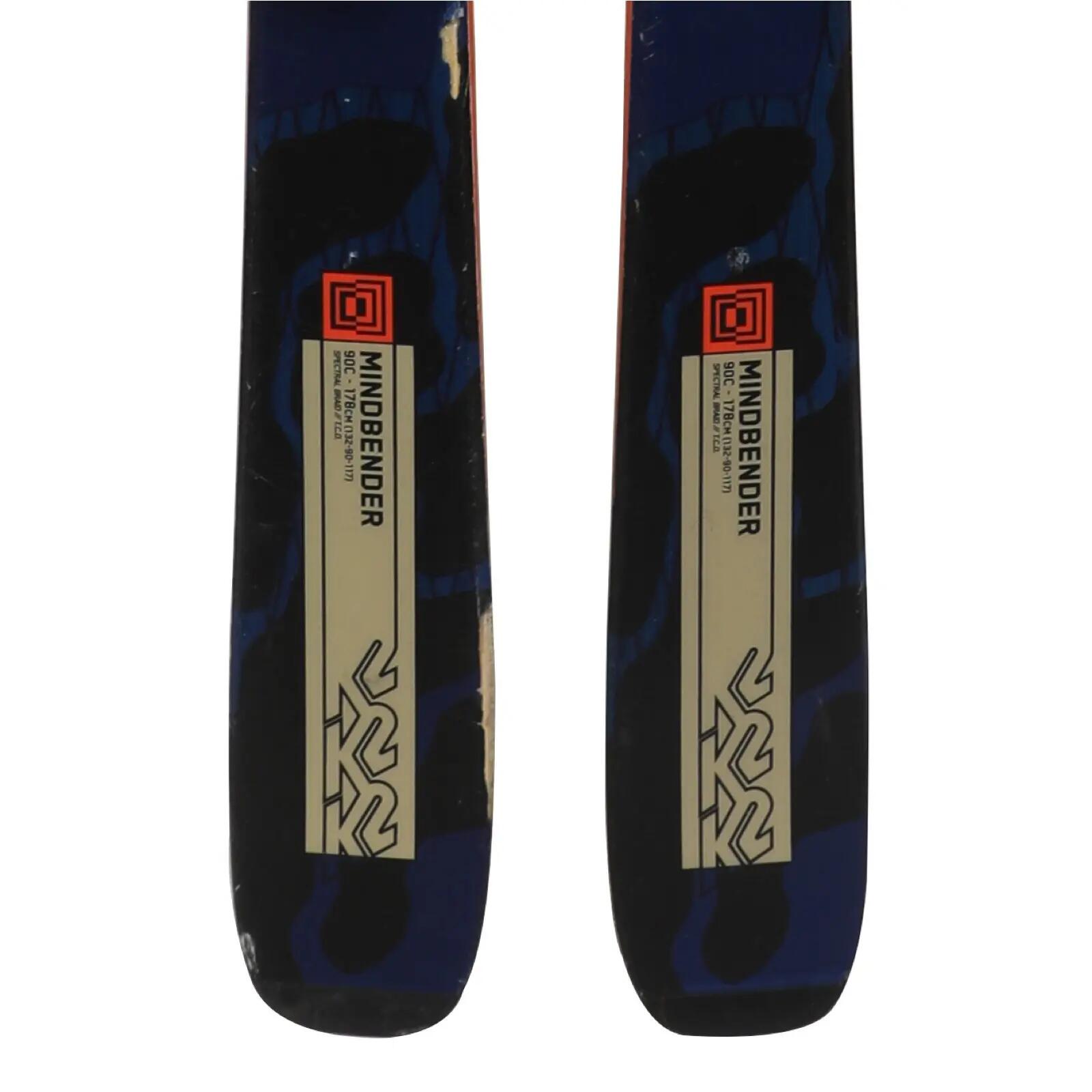 RECONDITIONNE - Ski K2 Mindbender 90 C + Fixations 4/5