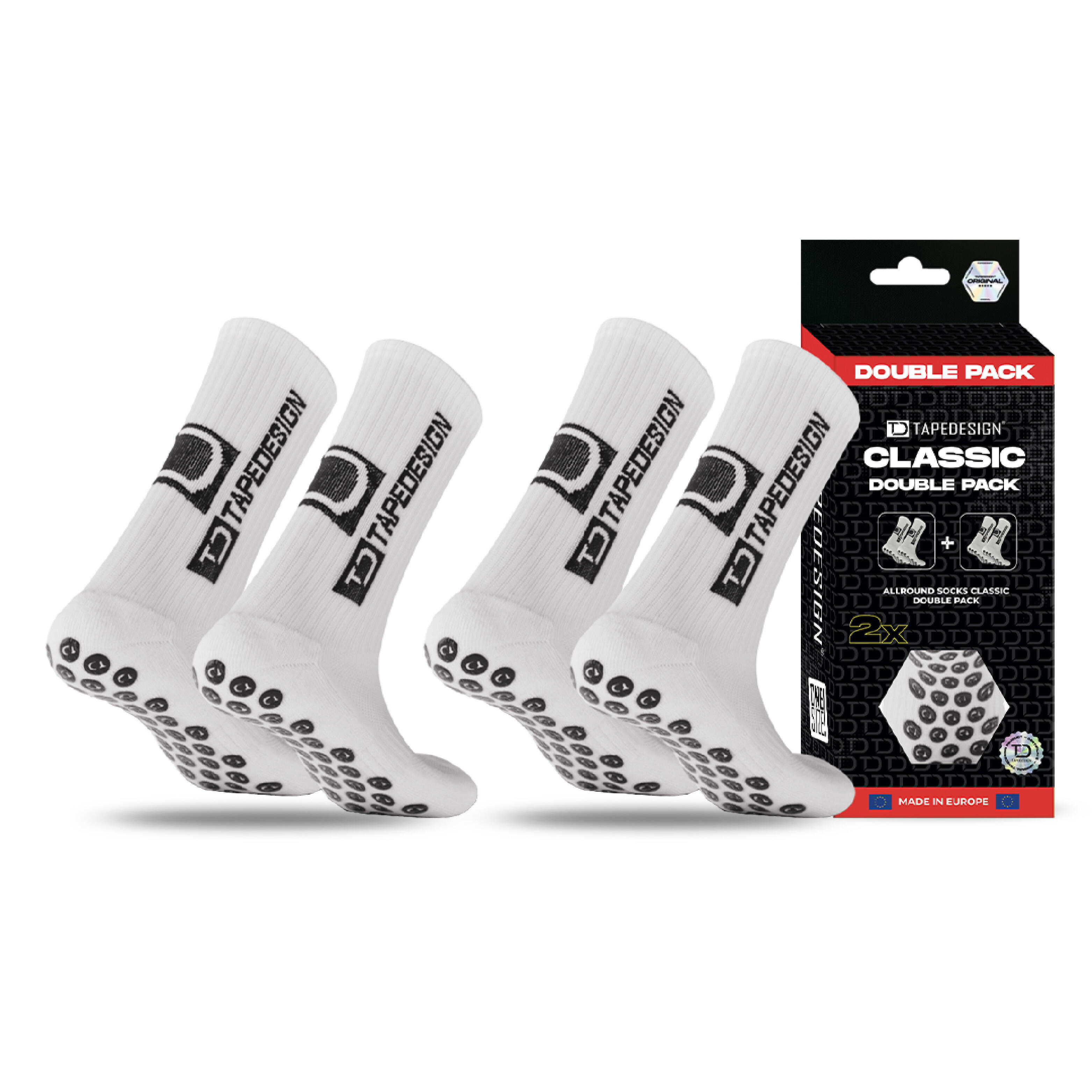 Uhlsport Calzini Grip Antiscivolo Unisex - Calze Da Calcio Con Zona Ad Aderenza (Adulto)
