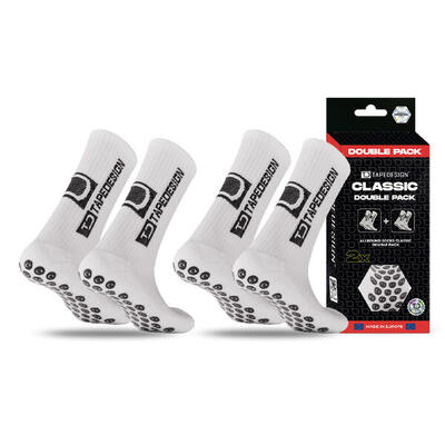 Classic Grip Socken 2er-Pack Schwarz