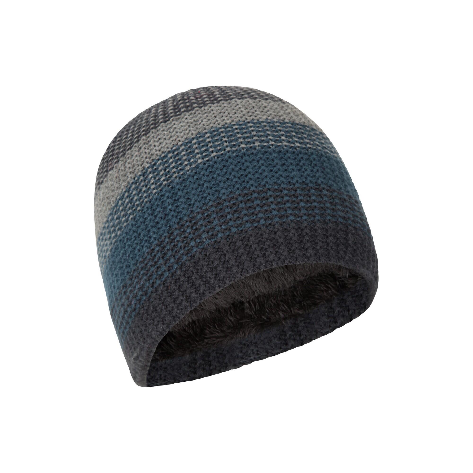 Mens Mirka Borg Lined Beanie (Dark Grey) 3/5