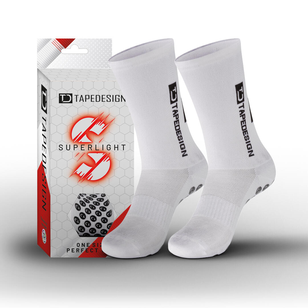Tapedesign - Chaussettes Tape Design Allround Superlight - Chaussettes - Blanc - Taille Unique - Decathlon