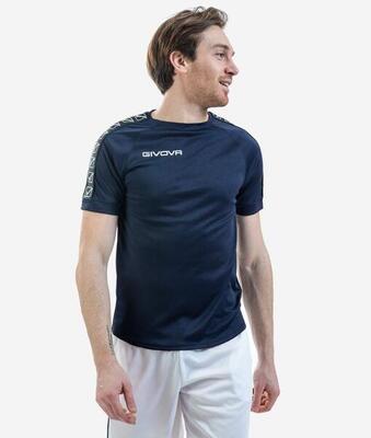 Gebandeerde jersey givova poly