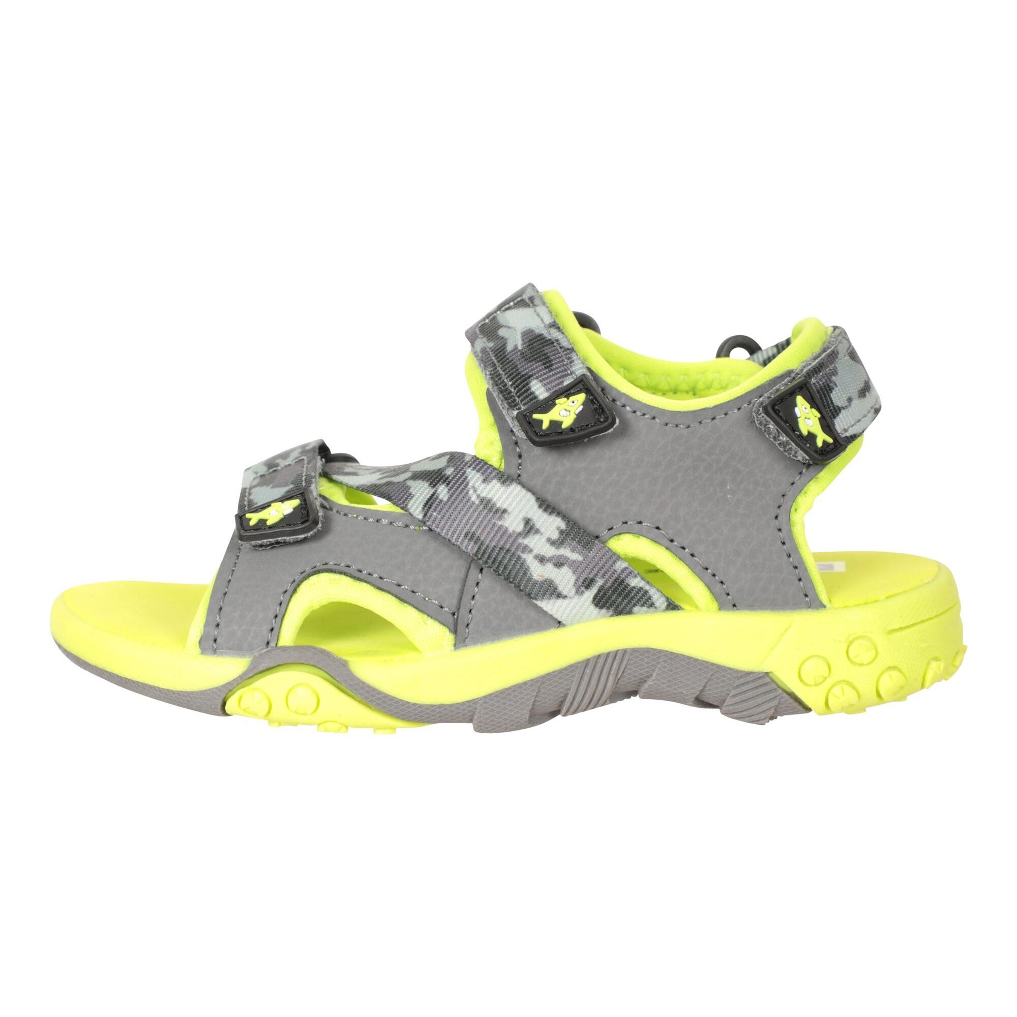 Sandalen "Seaside", Tarnmuster Kinder Grau 3/5