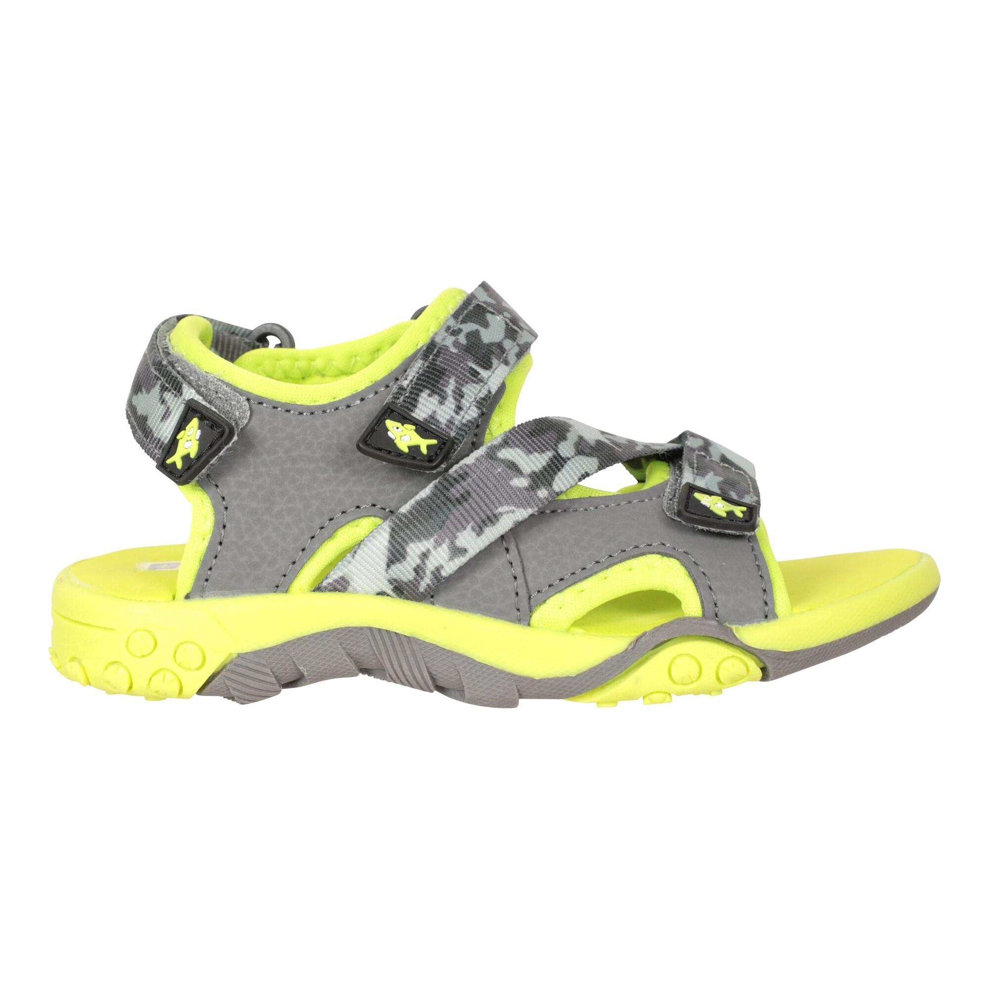 Sandalen "Seaside", Tarnmuster Kinder Grau 4/5