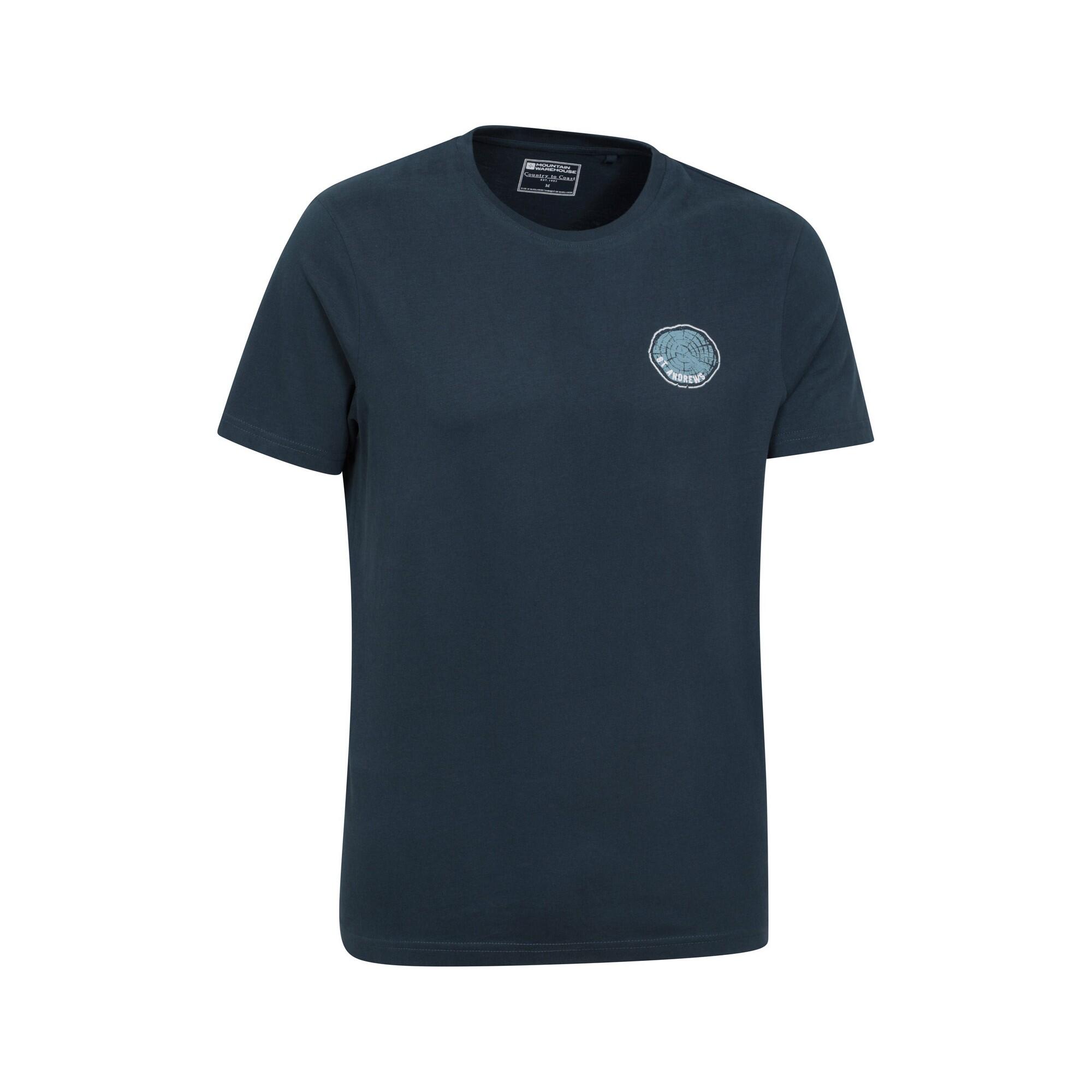 Maglietta Anello D´Albero Uomo Mountain Warehouse St Andrews Blu Scuro 4/4