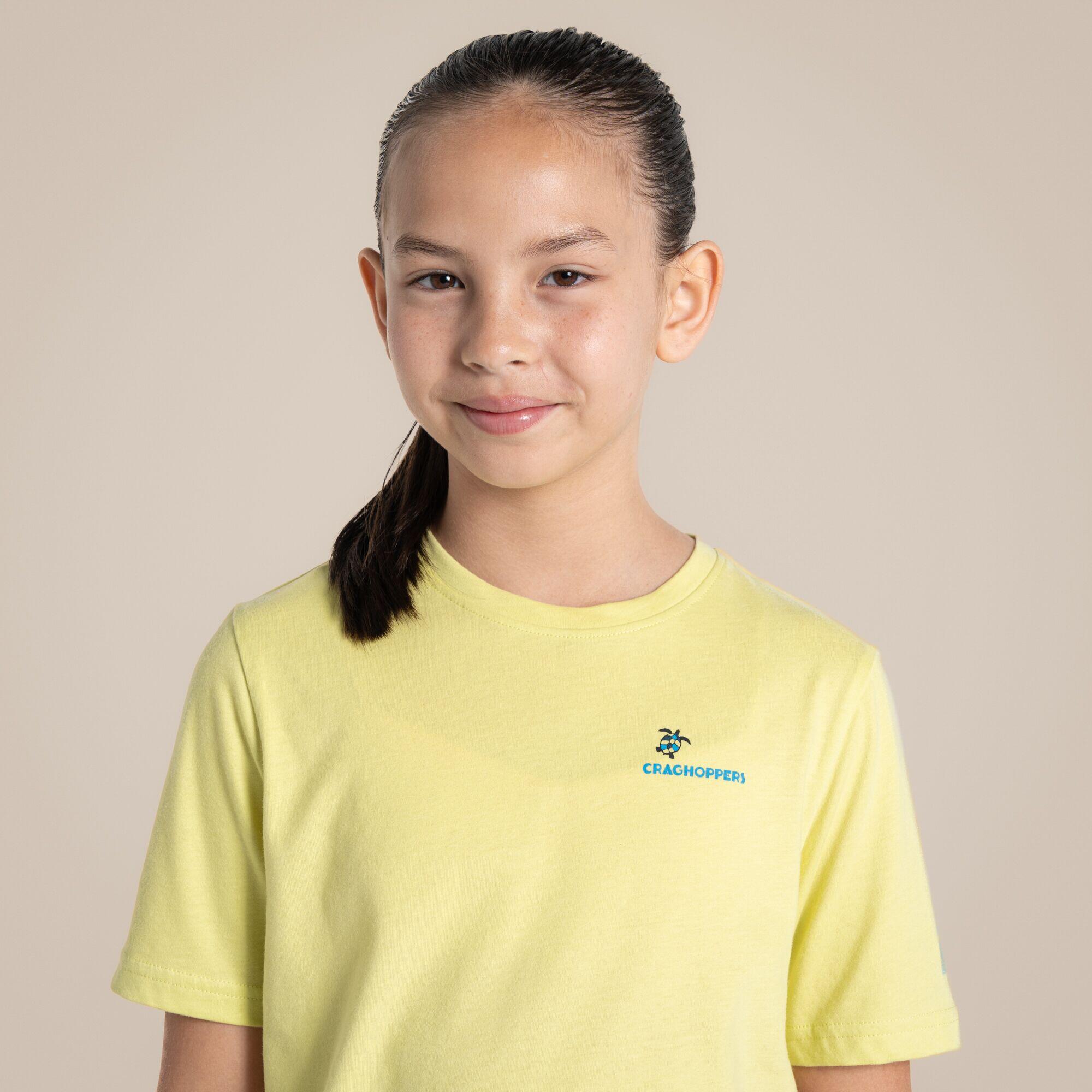 Craghoppers Ellis T-shirt voor kinderen, korte mouw, biologisch katoen 6/7