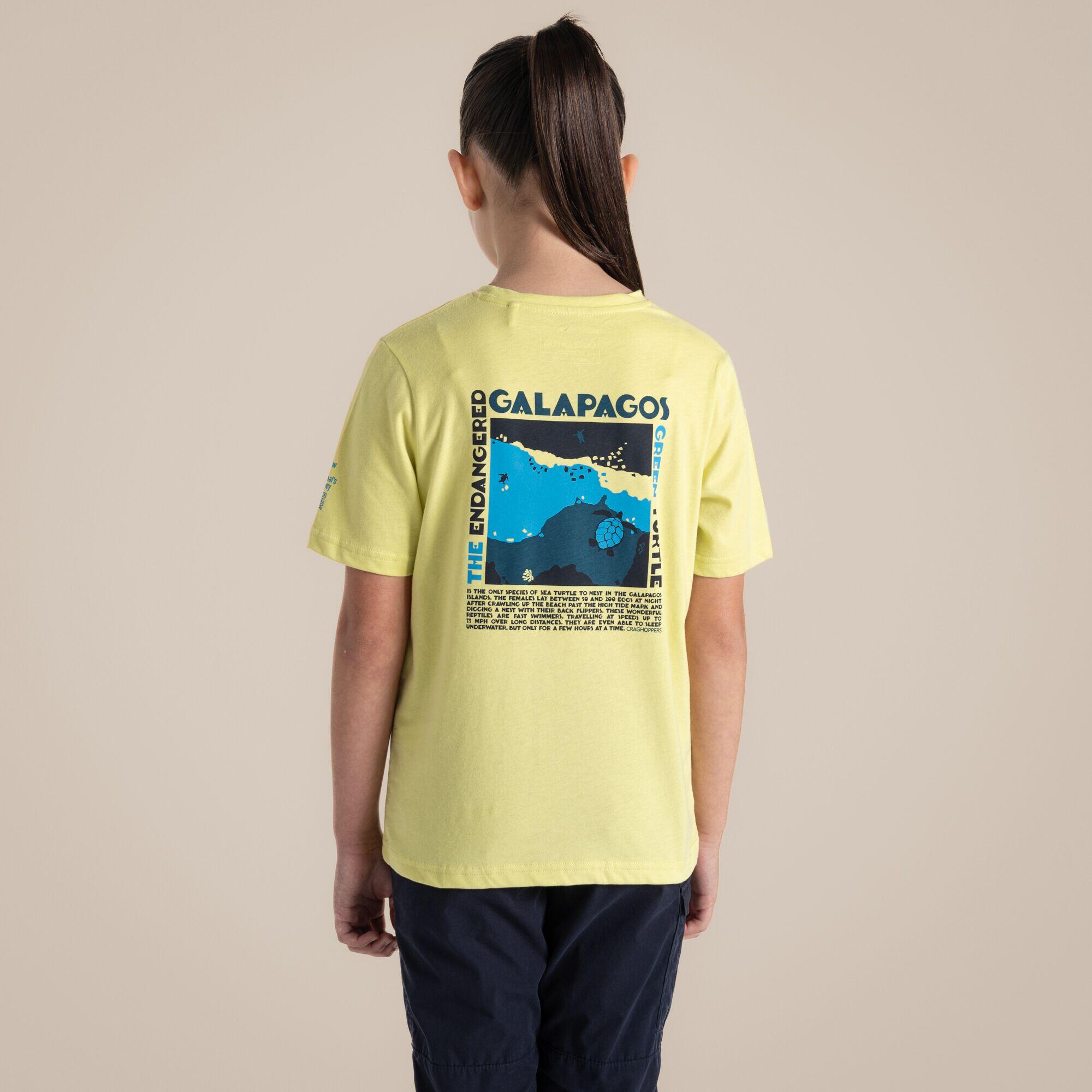 Craghoppers Ellis T-shirt voor kinderen, korte mouw, biologisch katoen 5/7