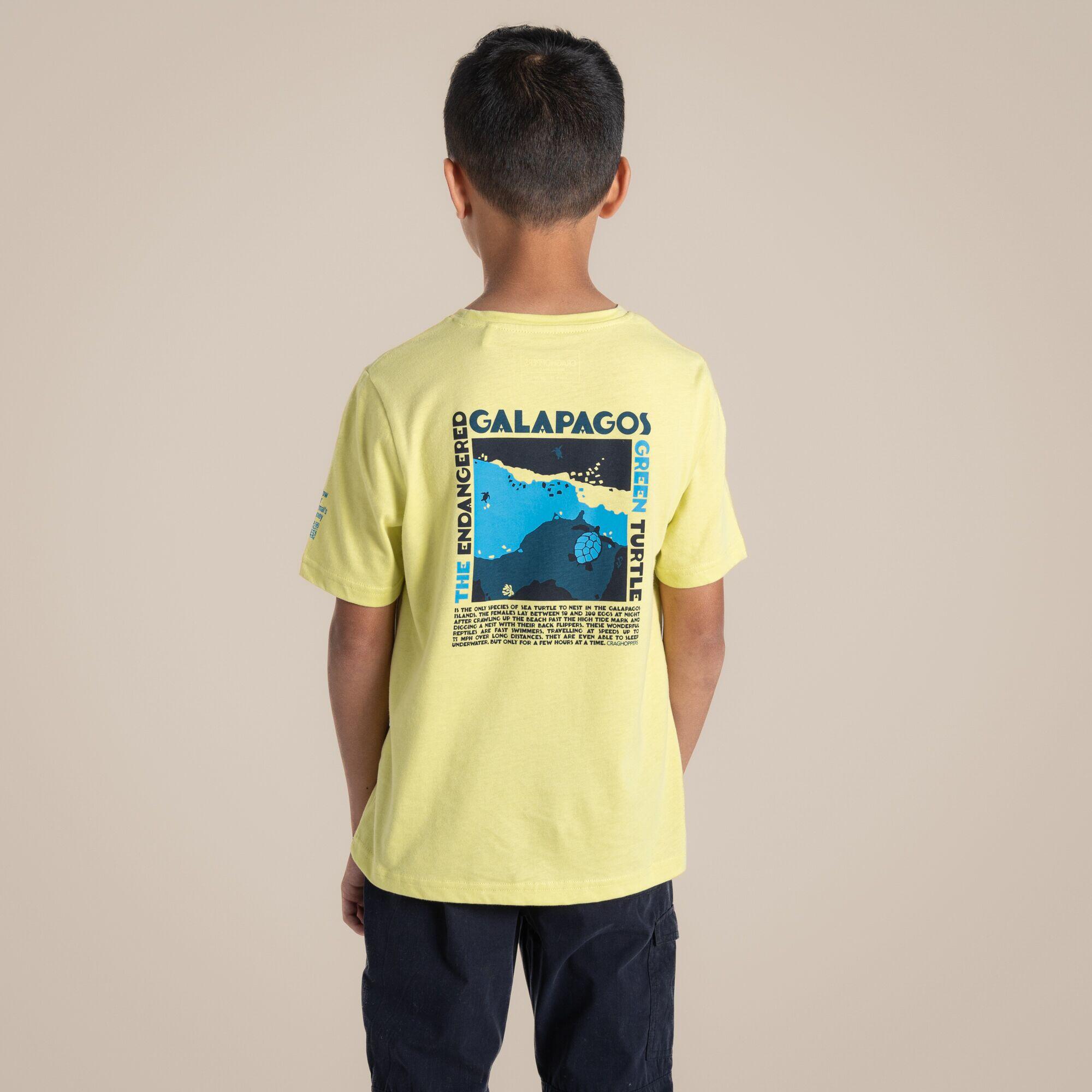 Craghoppers Ellis T-shirt voor kinderen, korte mouw, biologisch katoen 4/7