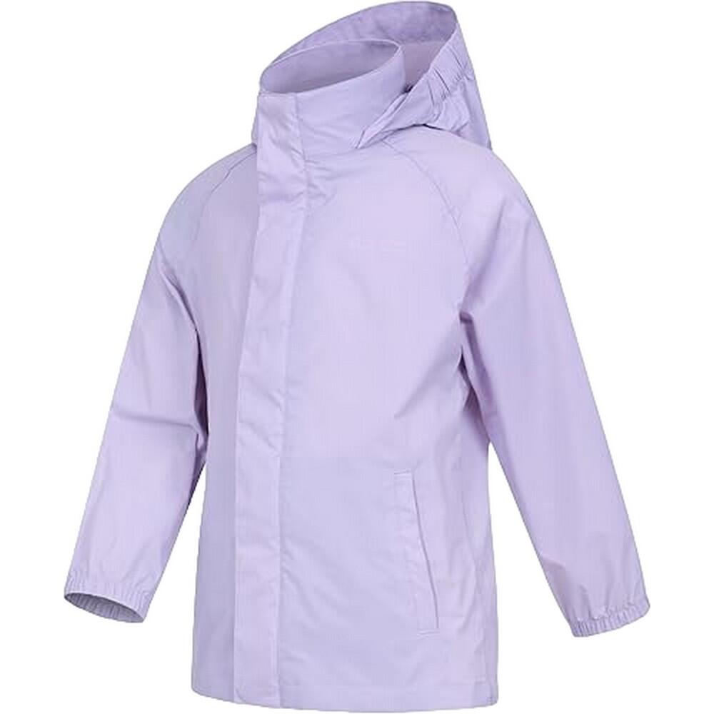 Childrens/Kids Pakka II Waterproof Jacket (Lilac) 3/4
