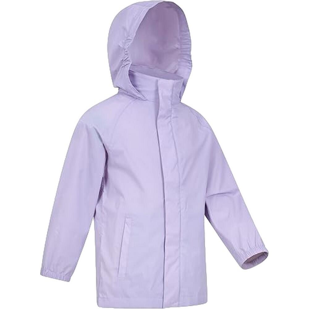 Childrens/Kids Pakka II Waterproof Jacket (Lilac) 4/4