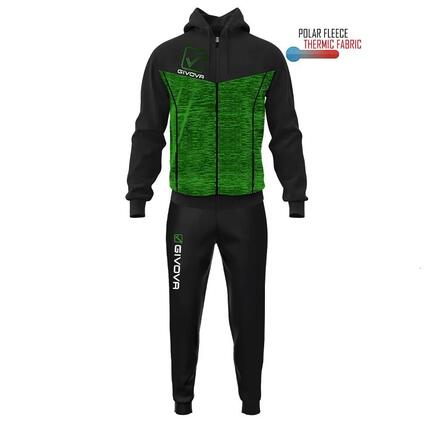 Fleece-Jogginganzug mit Kapuze Givova Visa