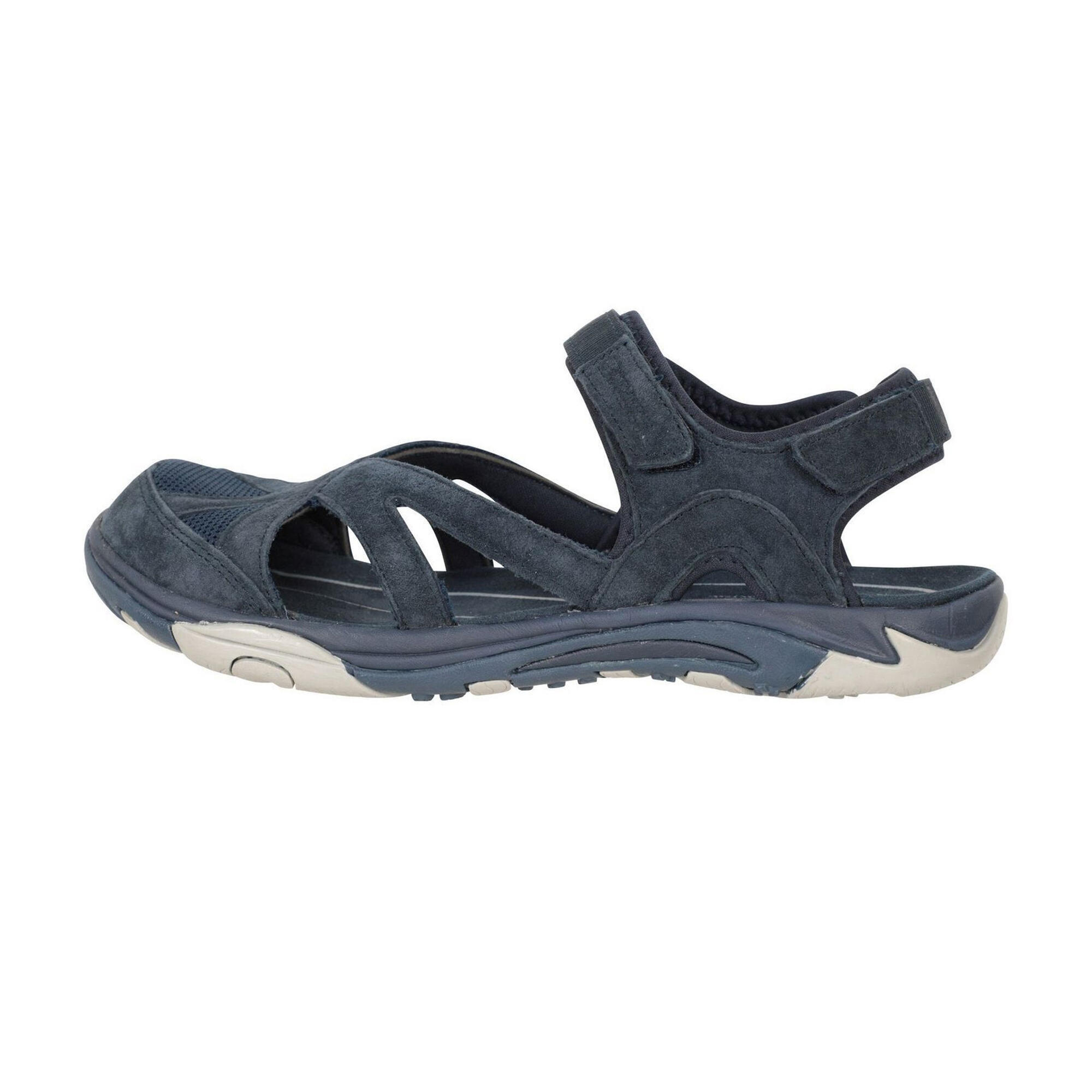 Sandalen "Sussex", WolverineWildleder Damen Marineblau 3/4