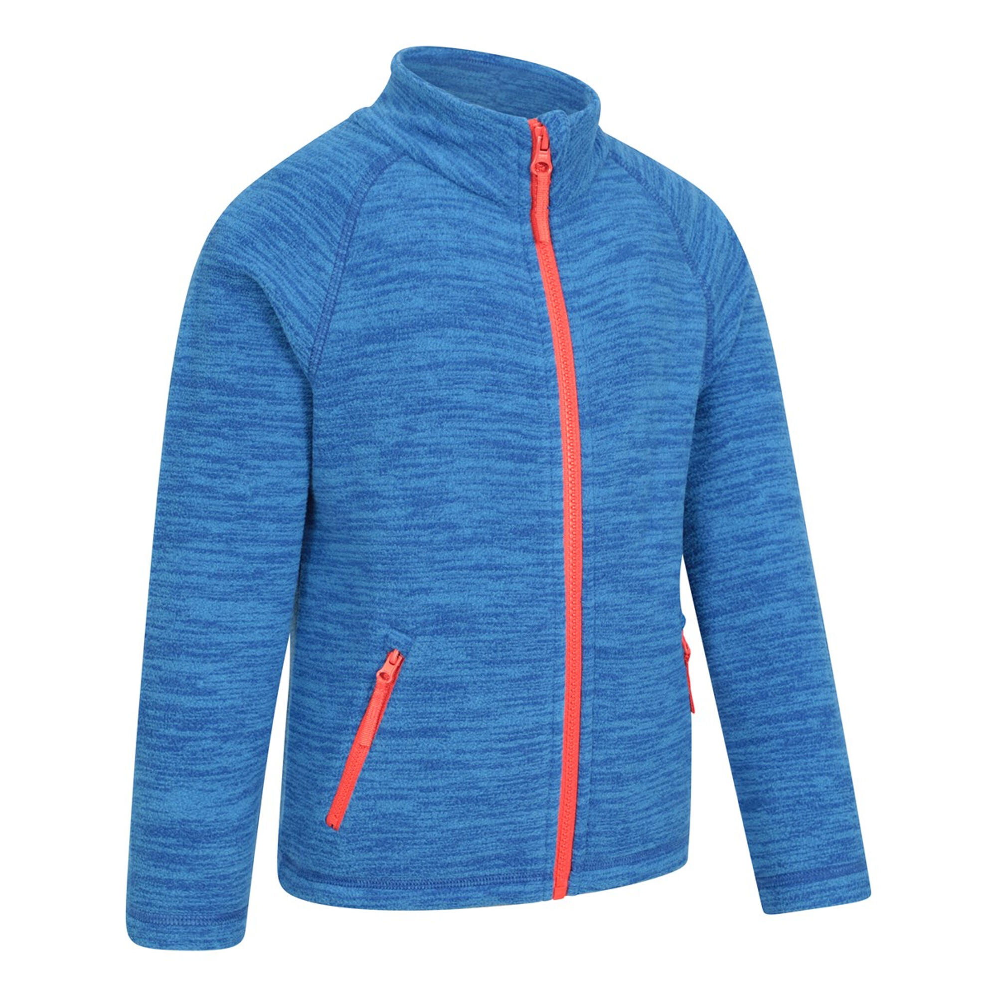 "Snowdonia" Fleecejacke für Kinder Blau 3/4