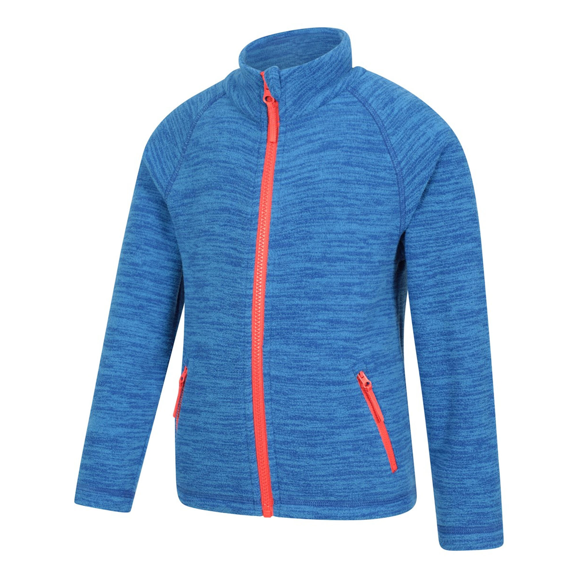 "Snowdonia" Fleecejacke für Kinder Blau 2/4