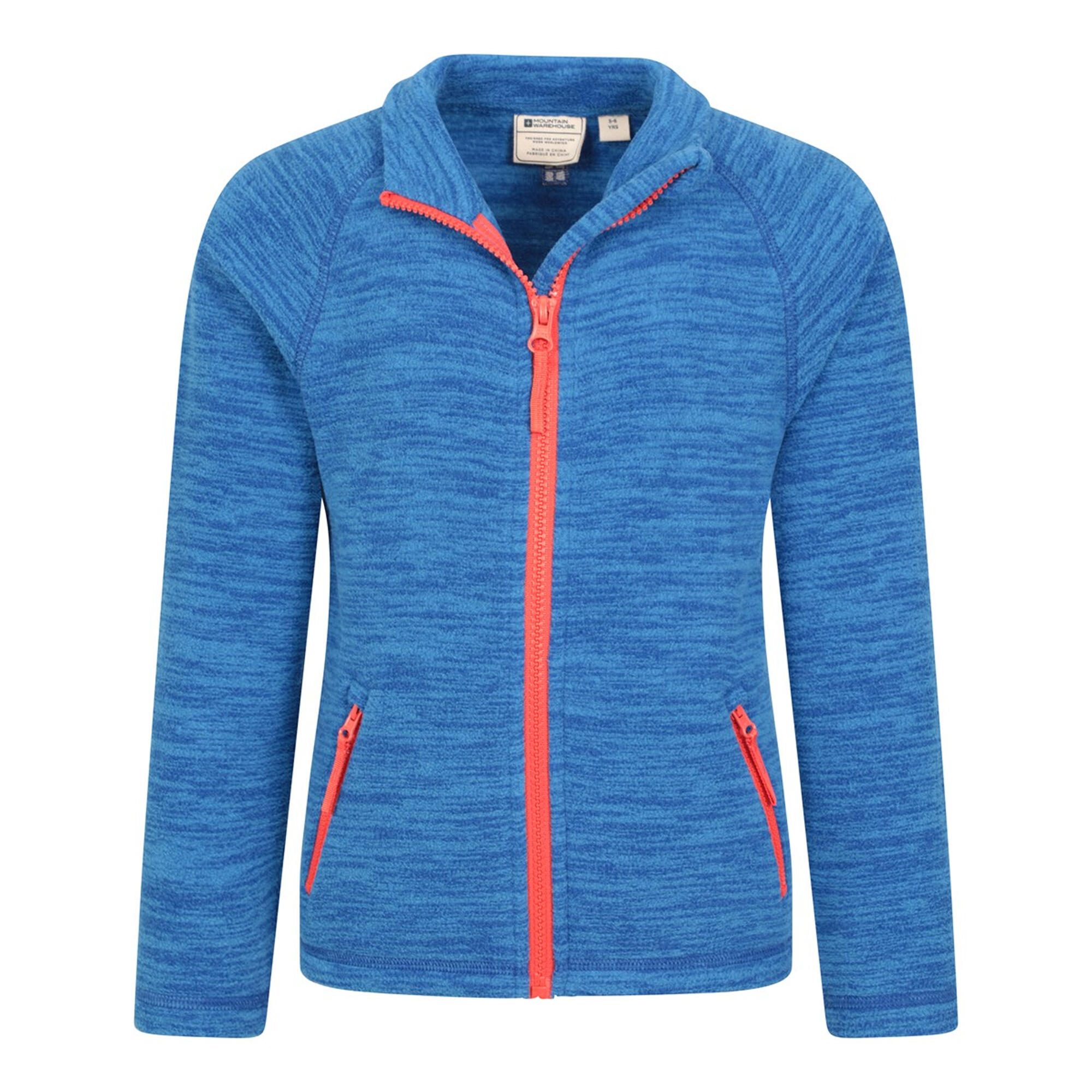 "Snowdonia" Fleecejacke für Kinder Blau 4/4