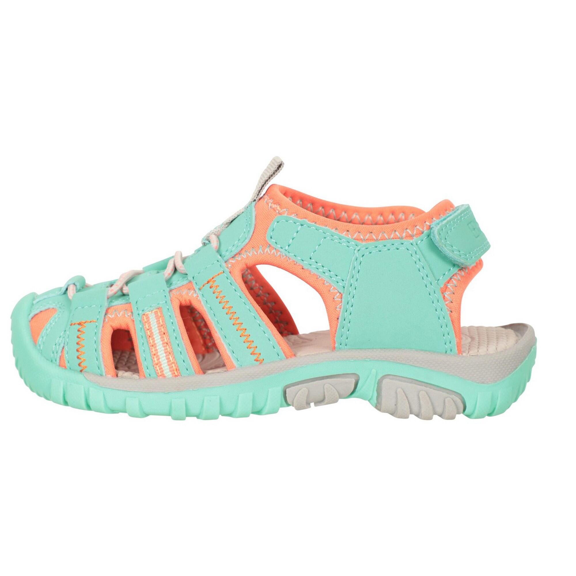 Sandales BAY Enfant (Turquoise Vif) 3/4