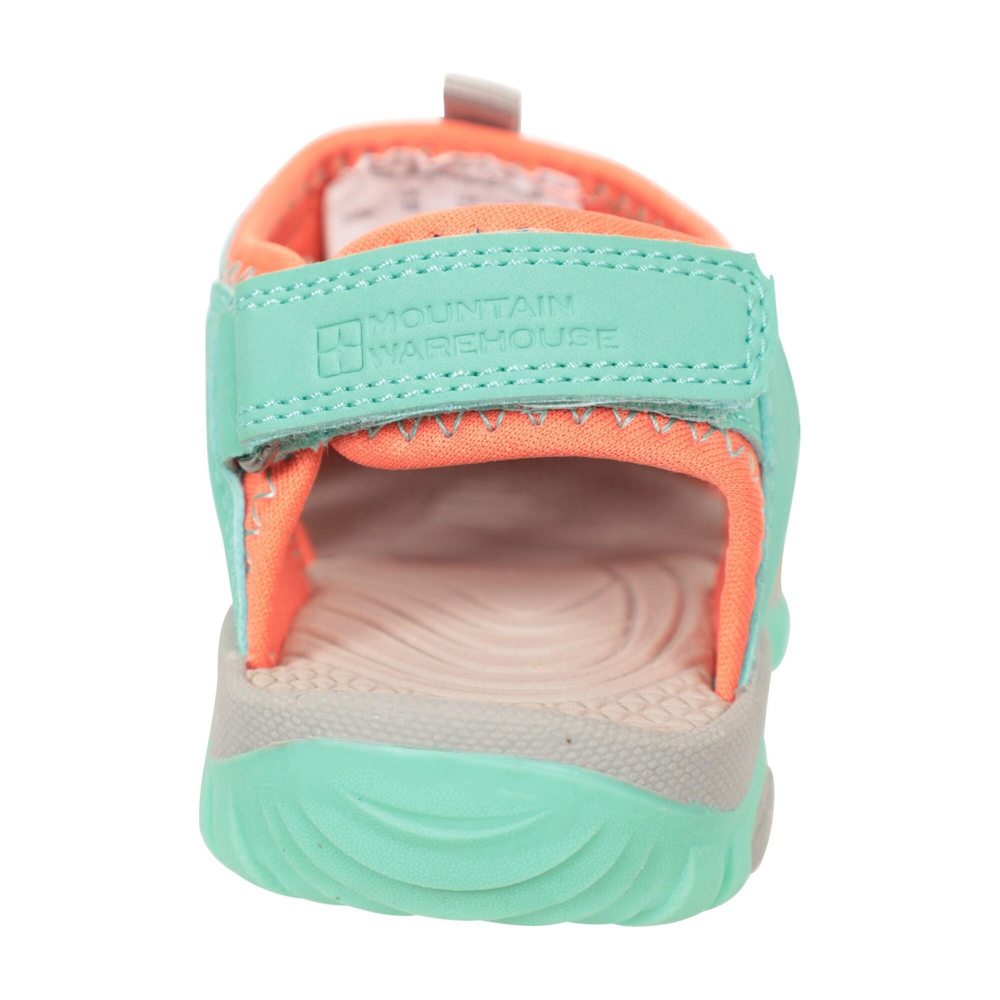 Sandales BAY Enfant (Turquoise Vif) 2/4