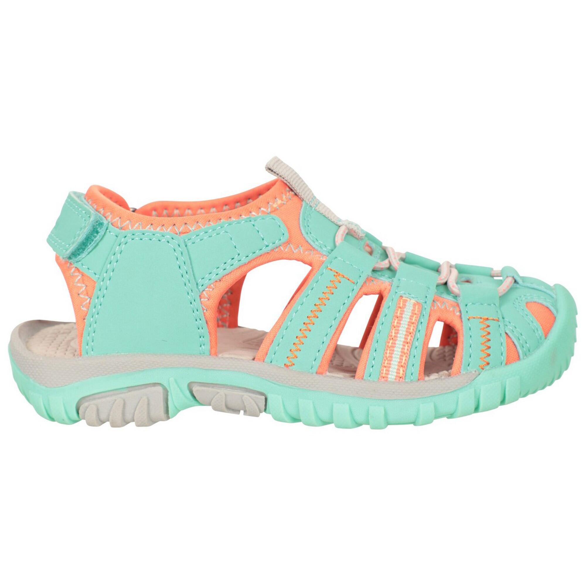 Sandales BAY Enfant (Turquoise Vif) 4/4