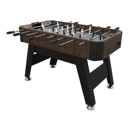 Table de Babyfoot Striker | Accessoires inclus, Marron Foncé/Noire