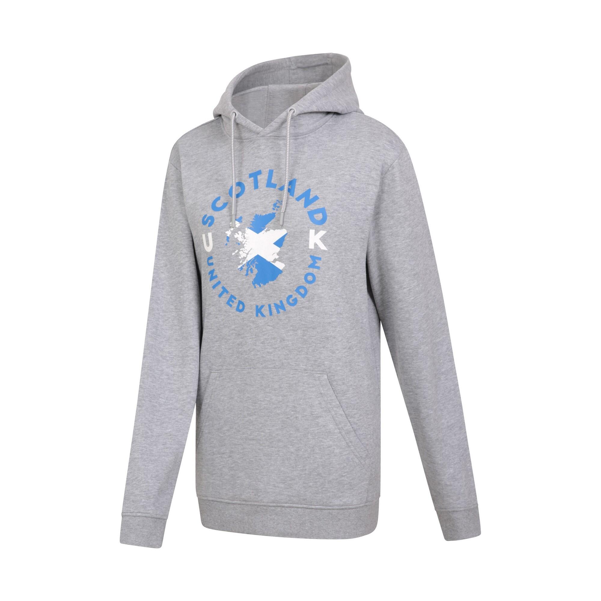 Felpa Con Cappuccio Bandiera Scozzese Sopra La Testa Donna Mountain Warehouse 3/4